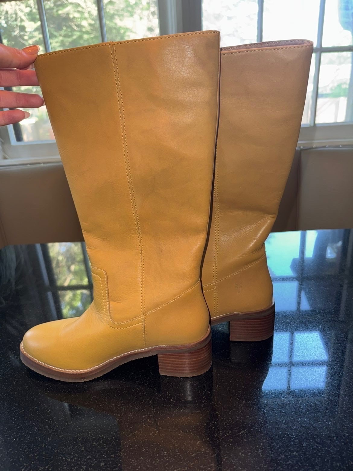 BRAND NEW - Frye Campus Banana Boots 7M - Made in USA - Genuine Leather BRAND NEW - Frye Campus Banana Boots 7M - Made in USA - Genuine Leather