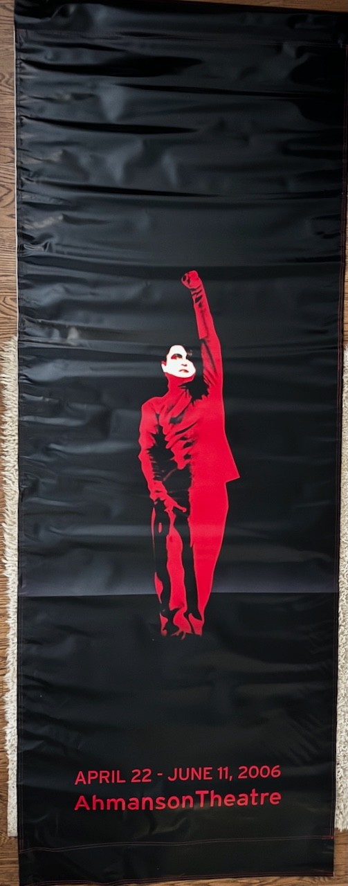 VERY RARE 2006 Black Rider Vinyl Banner Tom Waits Burroughs Wilson LA 8x3ft VERY RARE 2006 Black Rider Vinyl Banner Tom Waits Burroughs Wilson LA 8x3ft