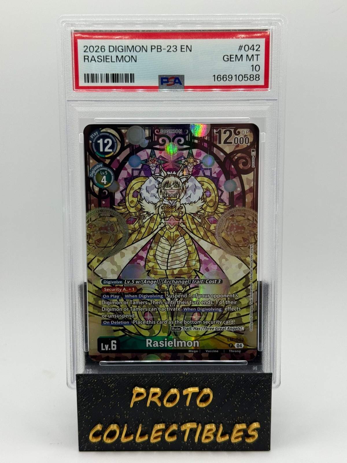 2026 Digimon TCG Raiselmon #LM-042 Alt PSA 10 Premium Heroines Set Vol. 2 PB-23 2026 Digimon TCG Raiselmon #LM-042 Alt PSA 10 Premium Heroines Set Vol. 2 PB-23