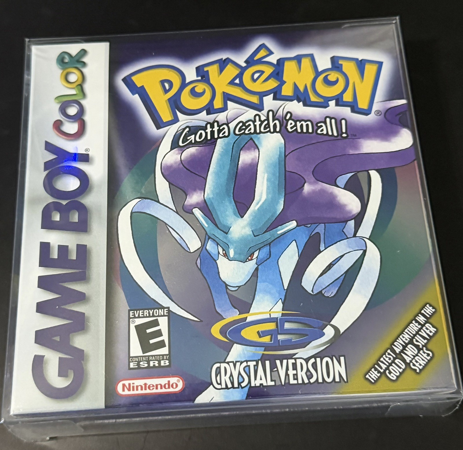 NINTENDO GAME BOY COLOR POKEMON CRYSTAL VERSION COMPLETE IN BOX NINTENDO GAME BOY COLOR POKEMON CRYSTAL VERSION COMPLETE IN BOX