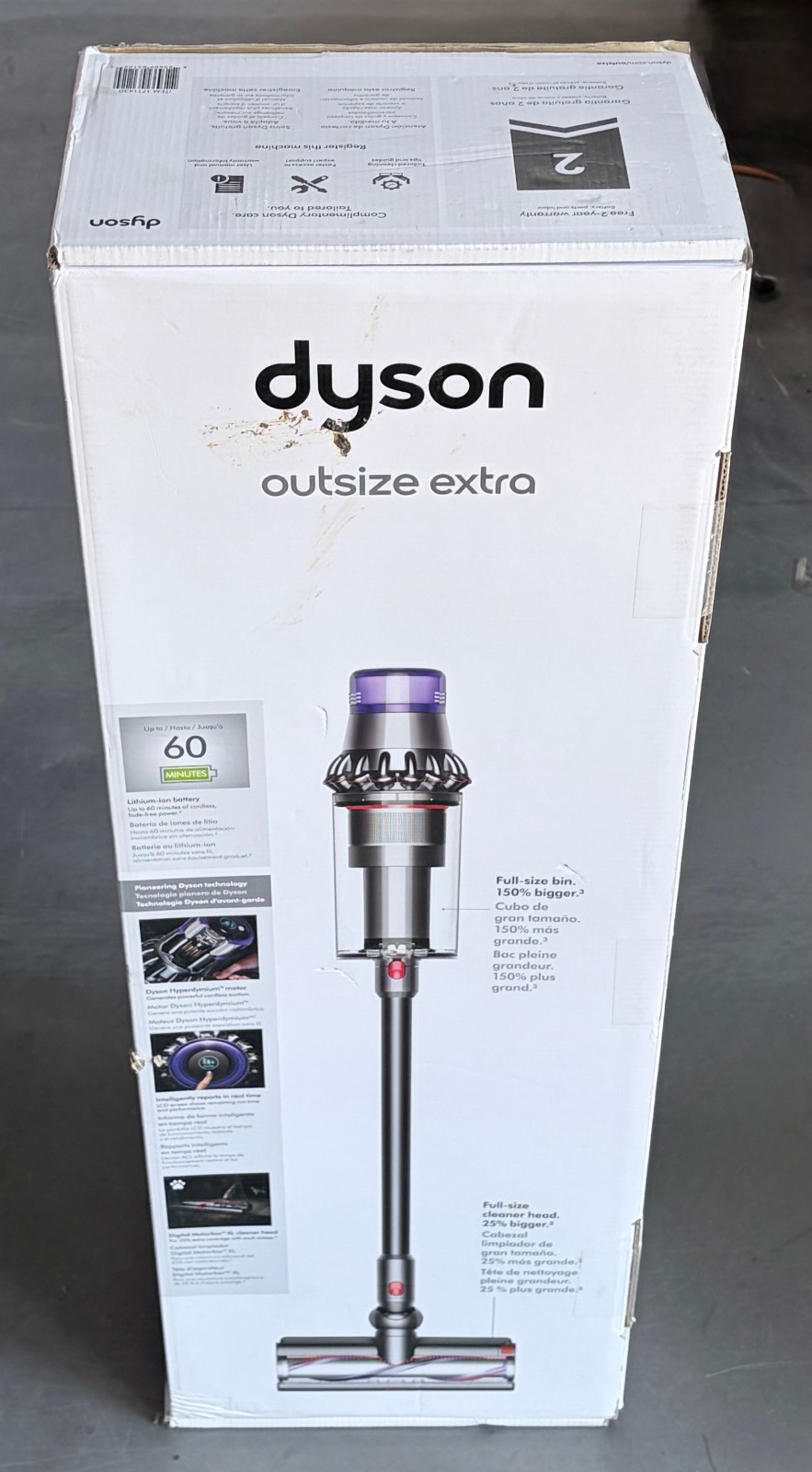 Dyson Outsize Extra 1711430 Cordless Stick Vacuum 448169-01 [ BRAND NEW  ]