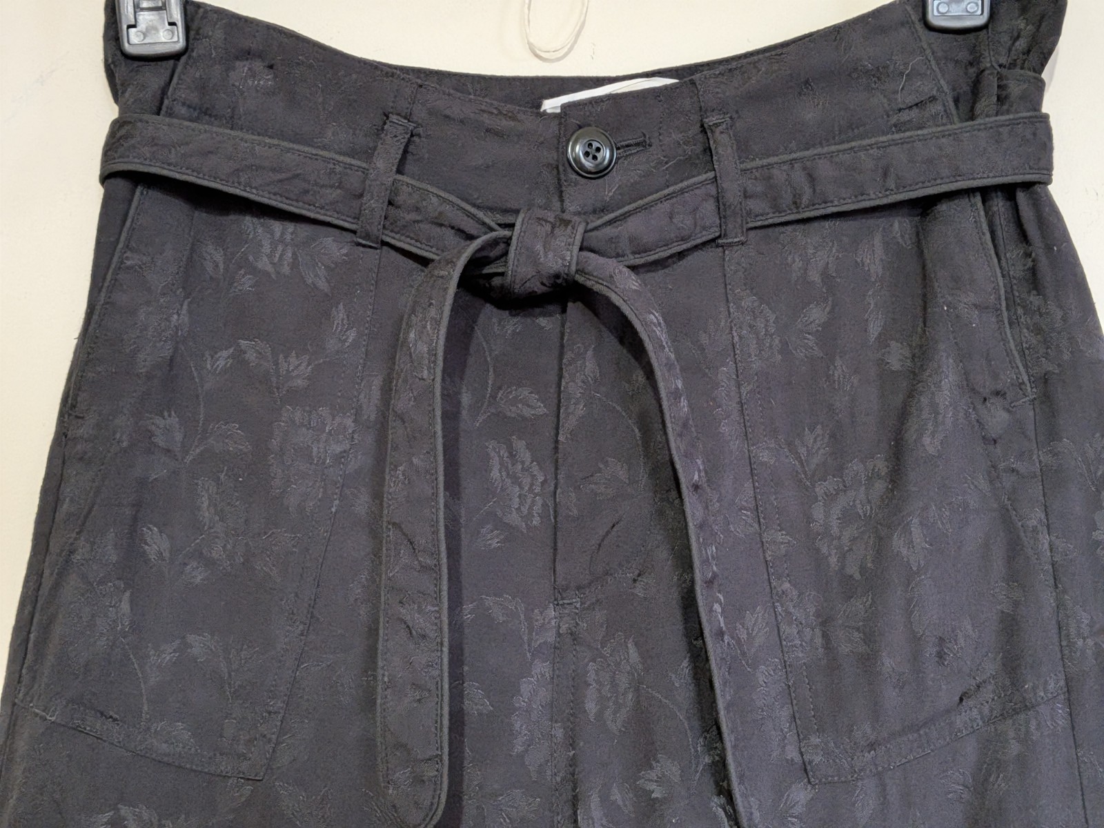The Great Pants Size 0 Belted Jaquard Relaxed Tapered-leg Ankle Boho Minimalist The Great Pants Size 0 Belted Jaquard Relaxed Tapered-leg Ankle Boho Minimalist