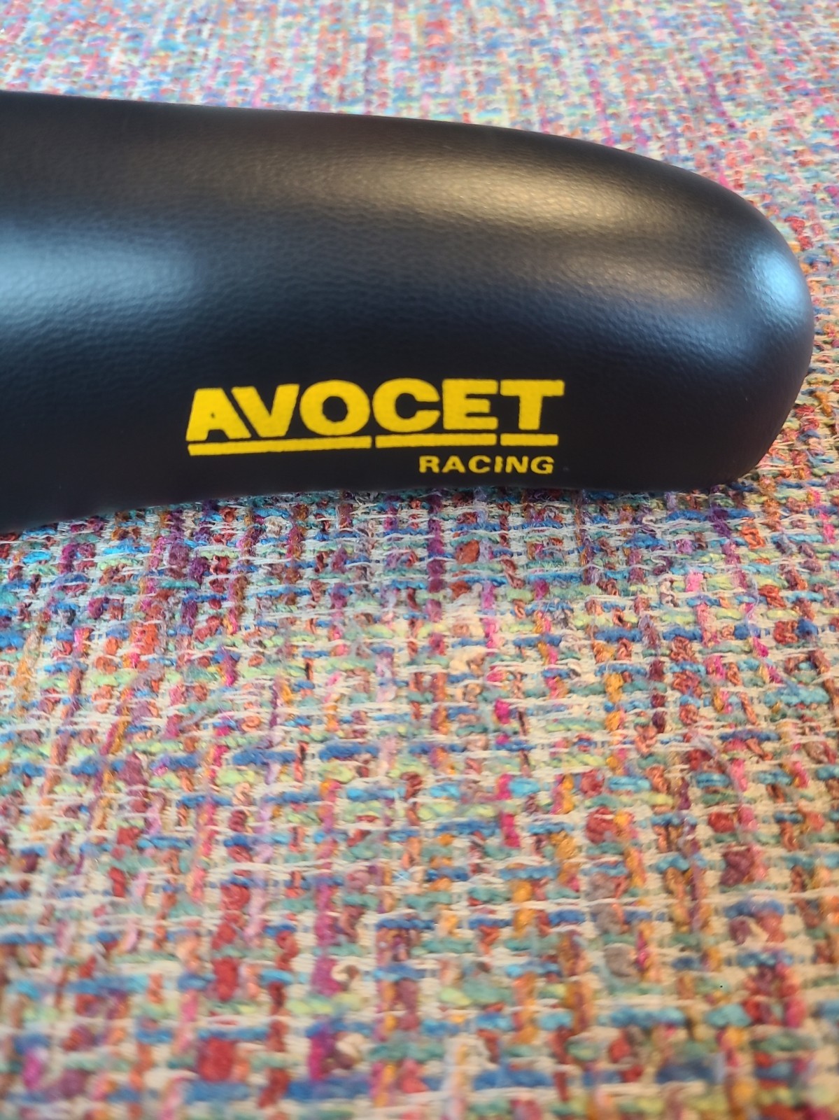 Vintage Avocet Racing Bicycle Saddle 1992 R Seat Black 90s MTB Road Racing Bike