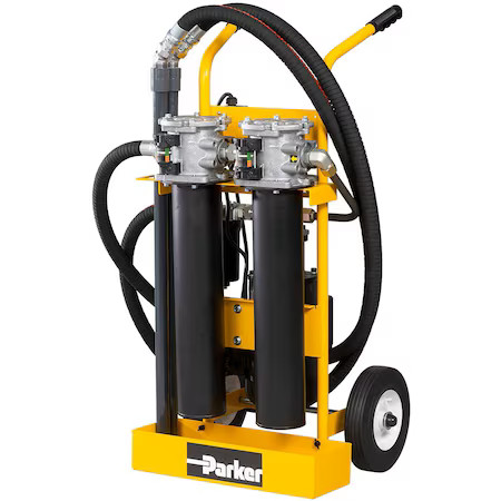 Parker 10Pfcc220q10qbvpi1 Hydraulic Oil Filter Cart, 1 Hp, 115V Ac Parker 10Pfcc220q10qbvpi1 Hydraulic Oil Filter Cart, 1 Hp, 115V Ac