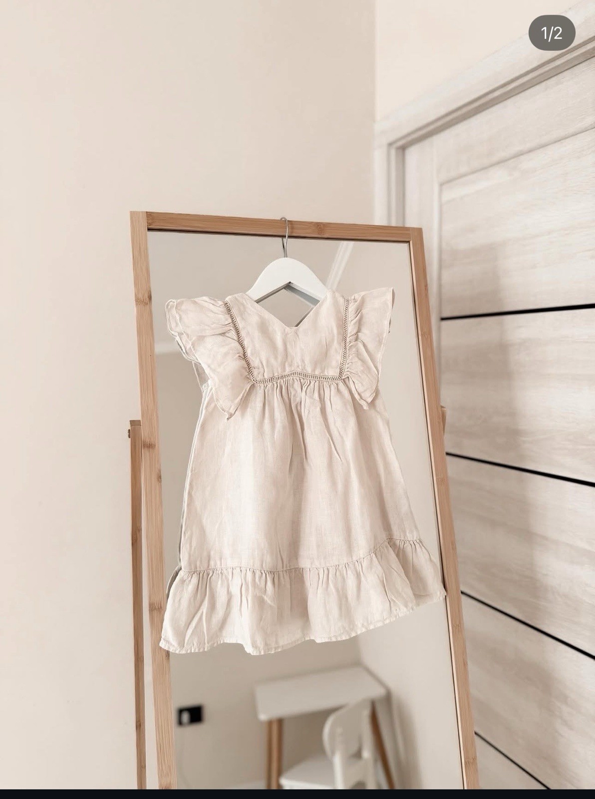 New ZARA Kids Girls Ecru Light Beige Lace A Line Dress Size 3 4 Years Y957D New ZARA Kids Girls Ecru Light Beige Lace A Line Dress Size 3 4 Years Y957D