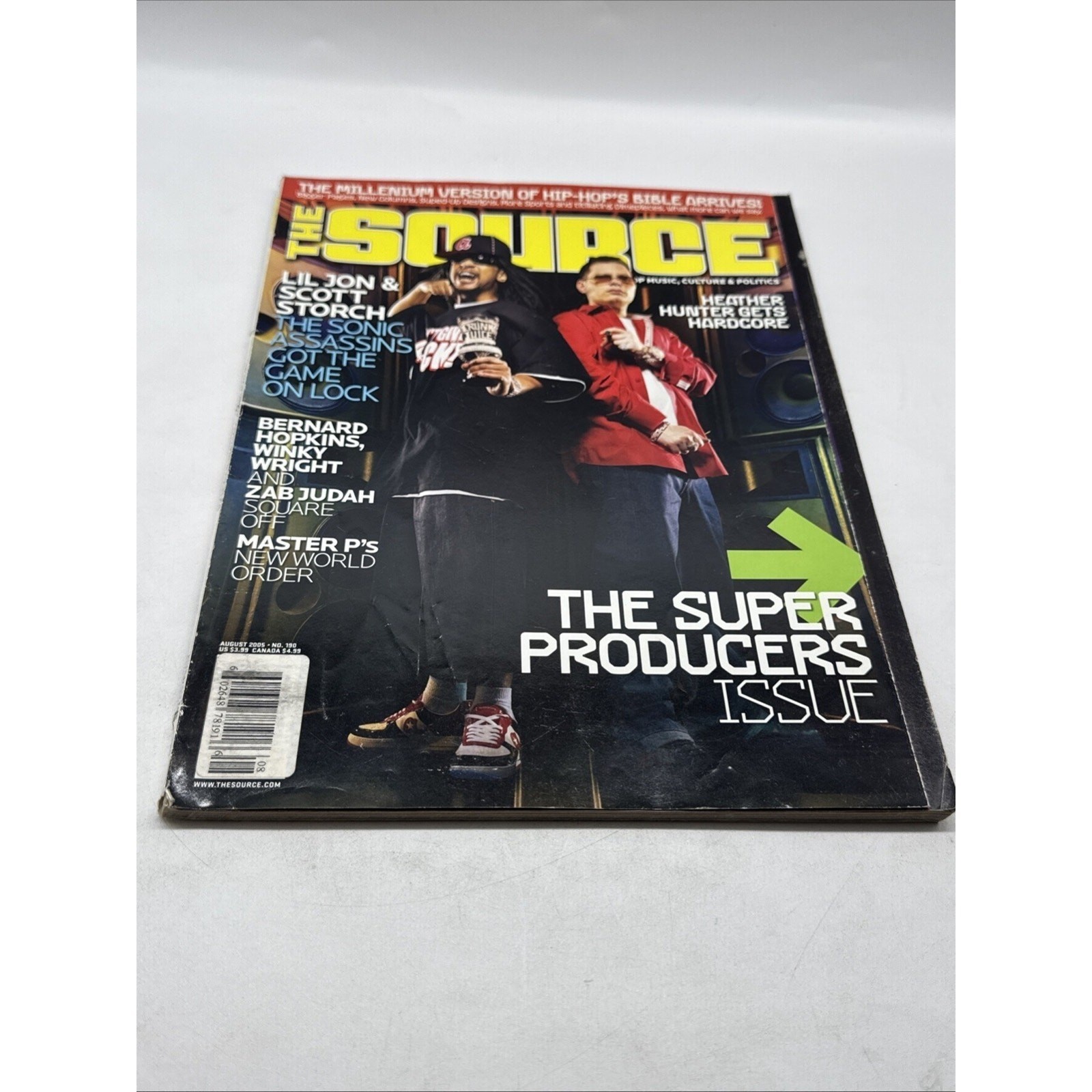 2005 AUGUST THE SOURCE MAGAZINE - LIL JOHN SCOTT STORCH MASTER P HEATHER HUNTER 2005 AUGUST THE SOURCE MAGAZINE - LIL JOHN SCOTT STORCH MASTER P HEATHER HUNTER