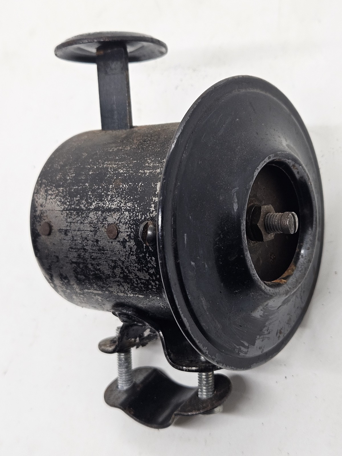 Antique Mechanical Klaxon Style Push Plunger Early Motorcycle Bike Bicycle Horn Antique Mechanical Klaxon Style Push Plunger Early Motorcycle Bike Bicycle Horn