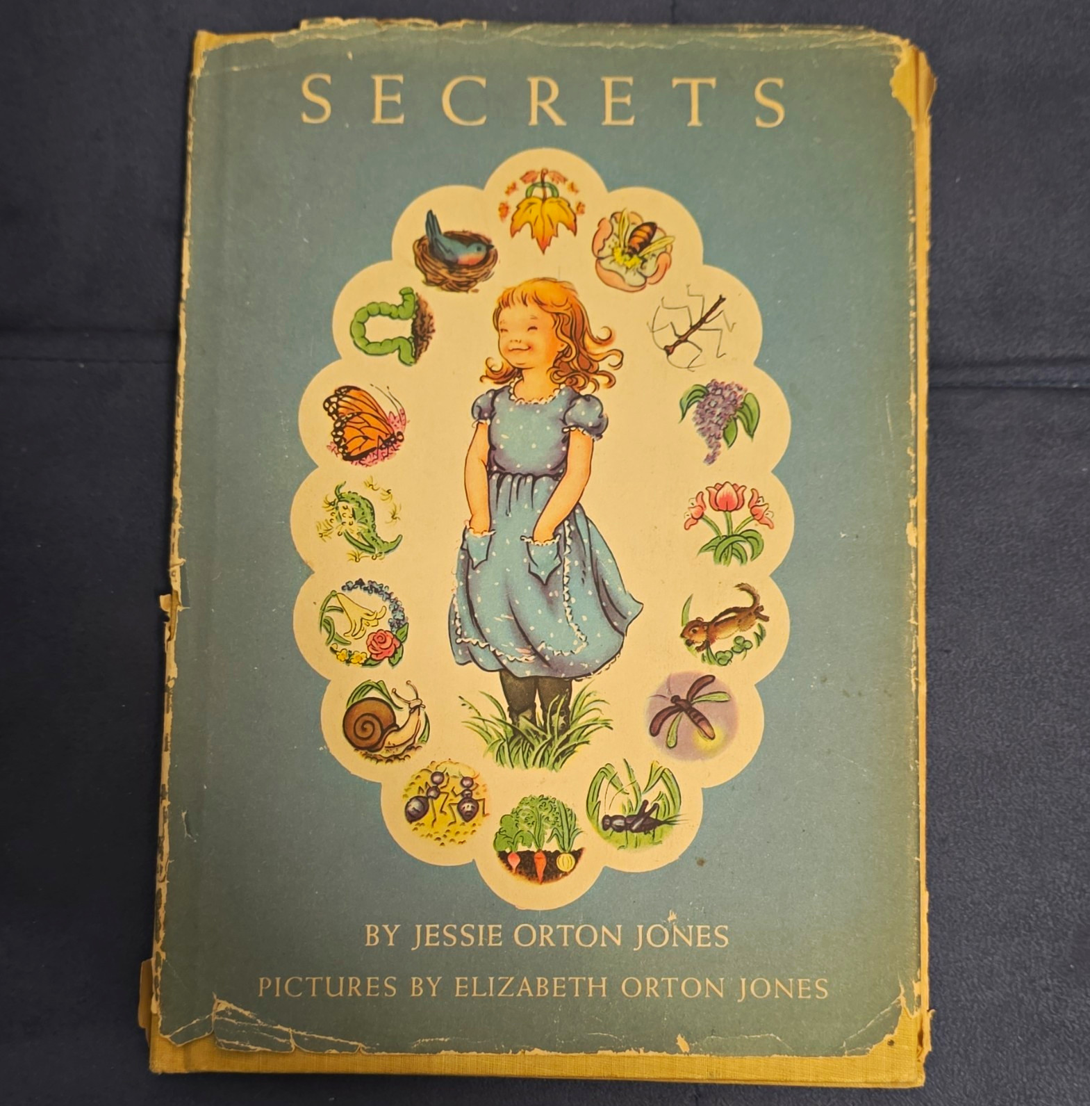 Vintage 1945 Secrets by Jessie Orton Jones, Illustrated Viking Press New York HC