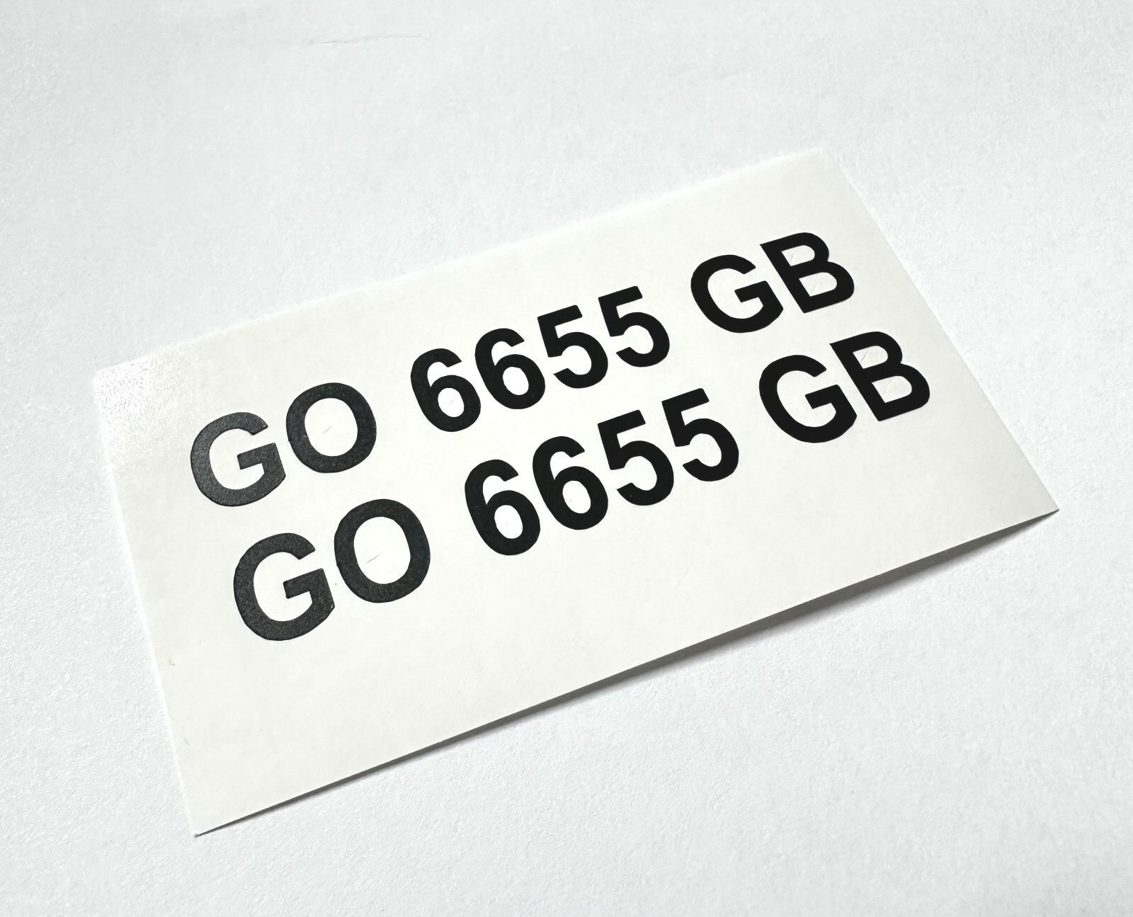 Custom Boat Registration ID Numbers Letters Decal 3