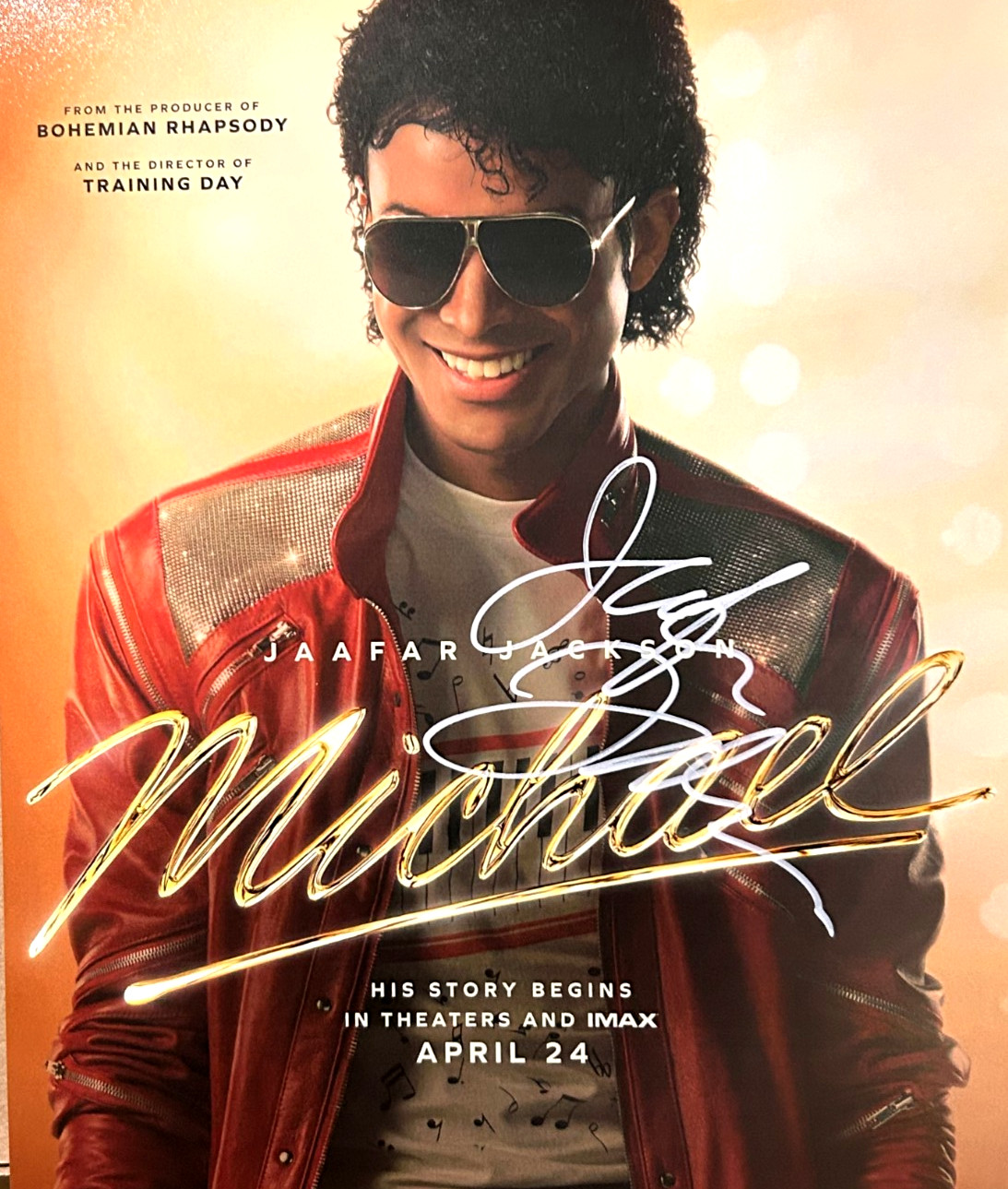 Jaafar Jackson (Michael) Signed 8x10