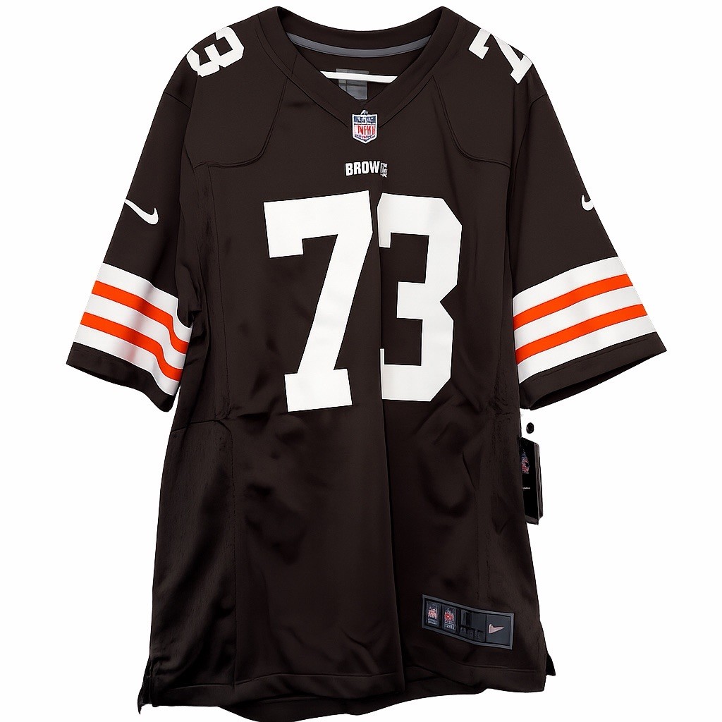 NWT Nike Game Version Joe Thomas Cleveland Browns Jersey Mens Large. NWT Nike Game Version Joe Thomas Cleveland Browns Jersey Mens Large.