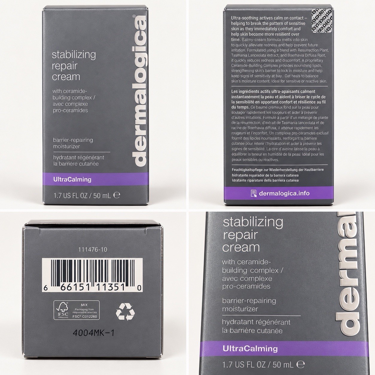 Dermalogica UltraCalming Stabilizing 1.7 fl oz Repair Cream