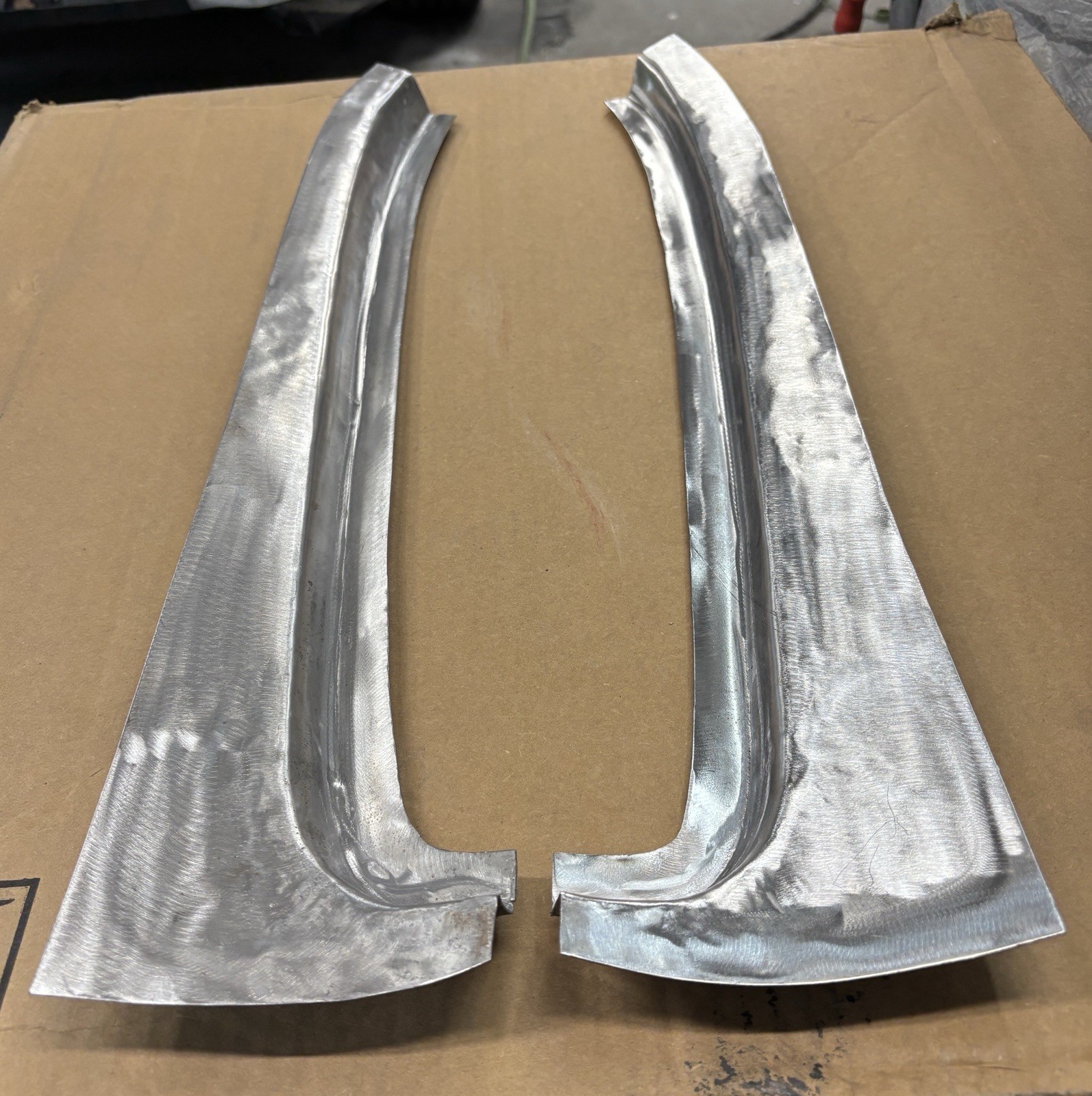 68 69 70 71 72 Chevelle Skylark GTO metal repair patch rear window jamb side set