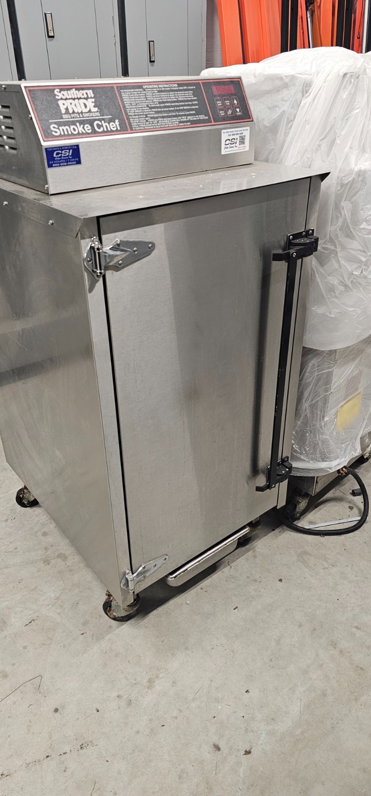 2015 SOUTHERN PRIDE SC-200 SMOKE CHEF COMMERCIAL SMOKER ROASTING OVEN/BBQ PIT