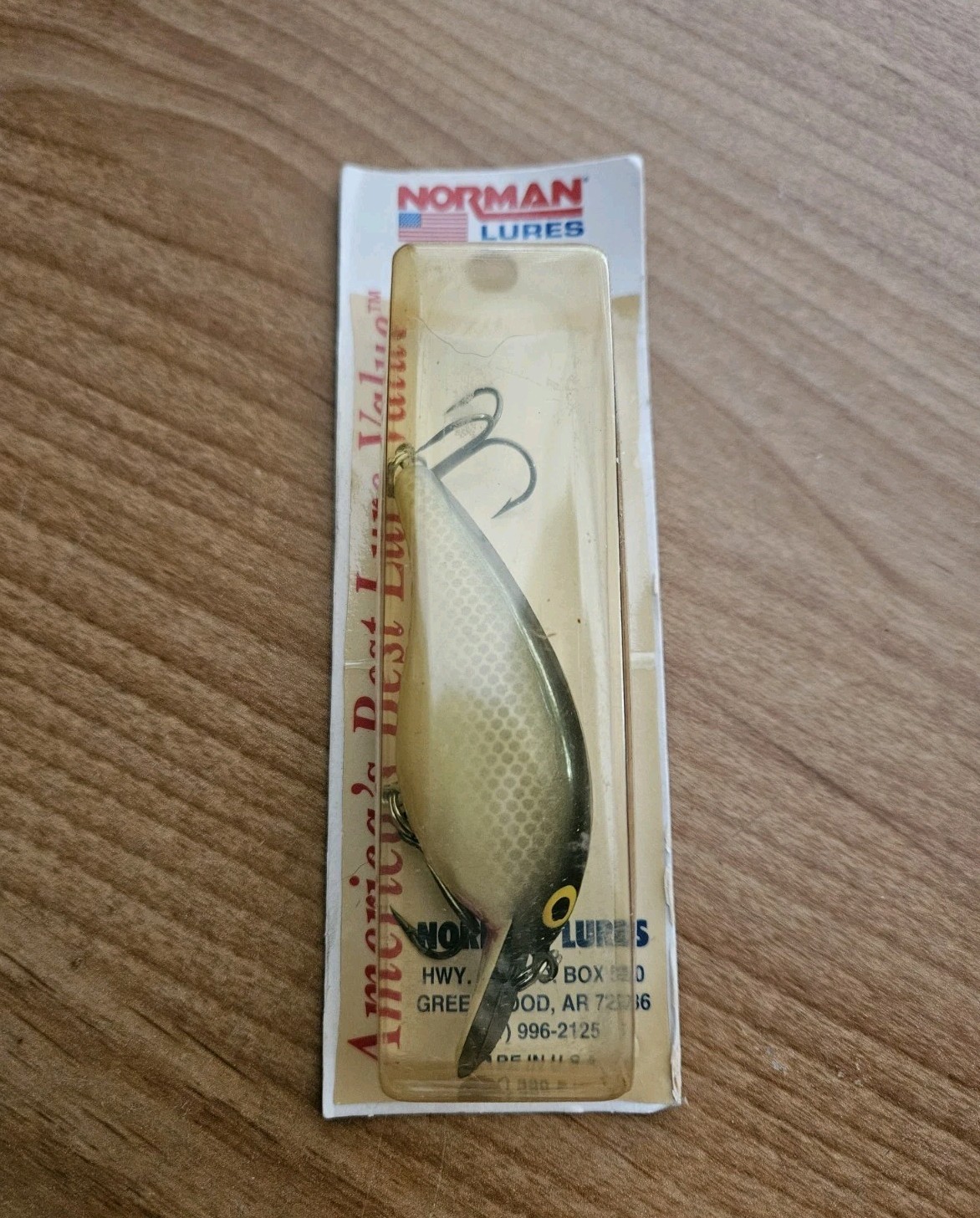 Vintage Norman Little N Crankbait Fishing Lure 3/8oz 2.5\ Vintage Norman Little N Crankbait Fishing Lure 3/8oz 2.5\