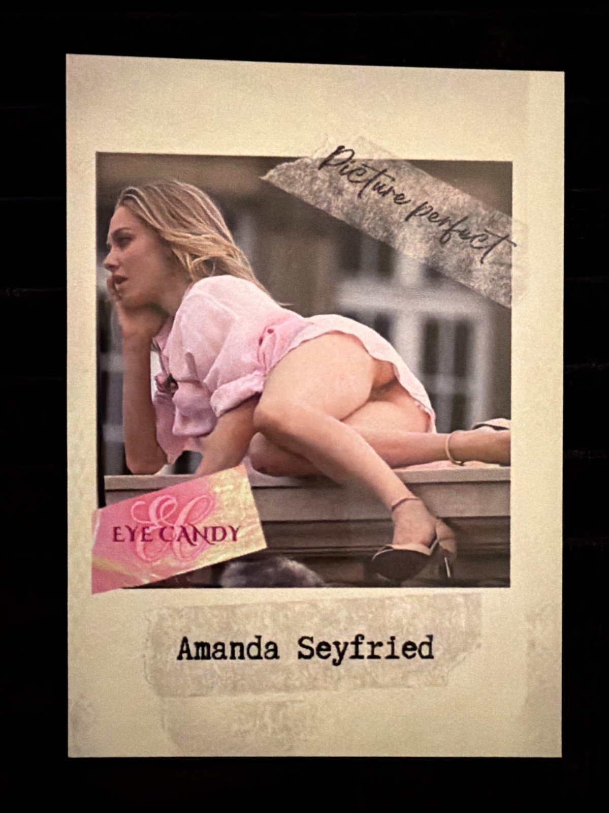 Amanda Seyfried 2022 Picture, Perfect Trading Card Limited Sexy Hot Collectible Amanda Seyfried 2022 Picture, Perfect Trading Card Limited Sexy Hot Collectible