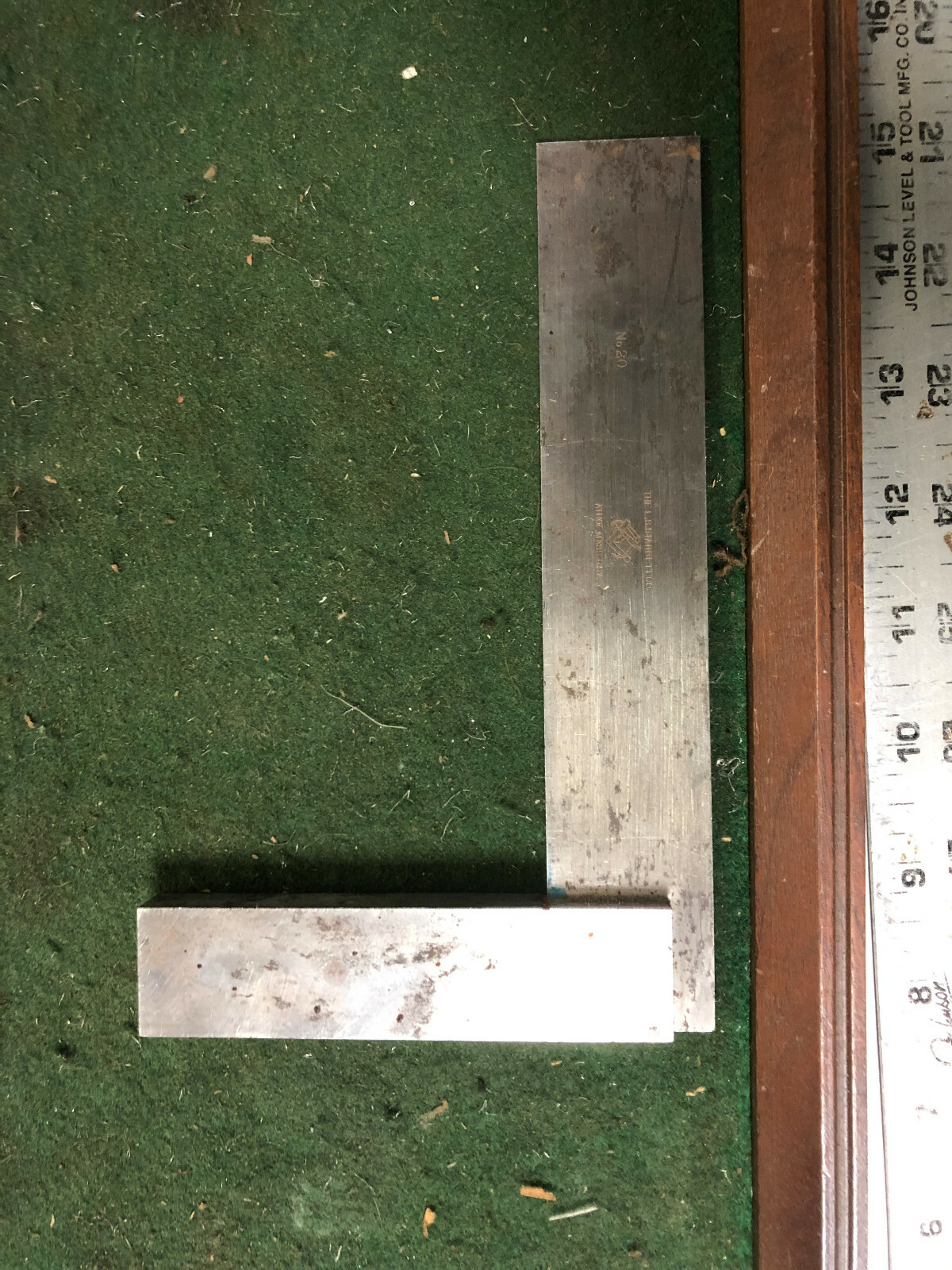 MACHINIST TOOL LATHE MILL Machinist Starrett Steel Square Gage Gauge DrAa InVst MACHINIST TOOL LATHE MILL Machinist Starrett Steel Square Gage Gauge DrAa InVst