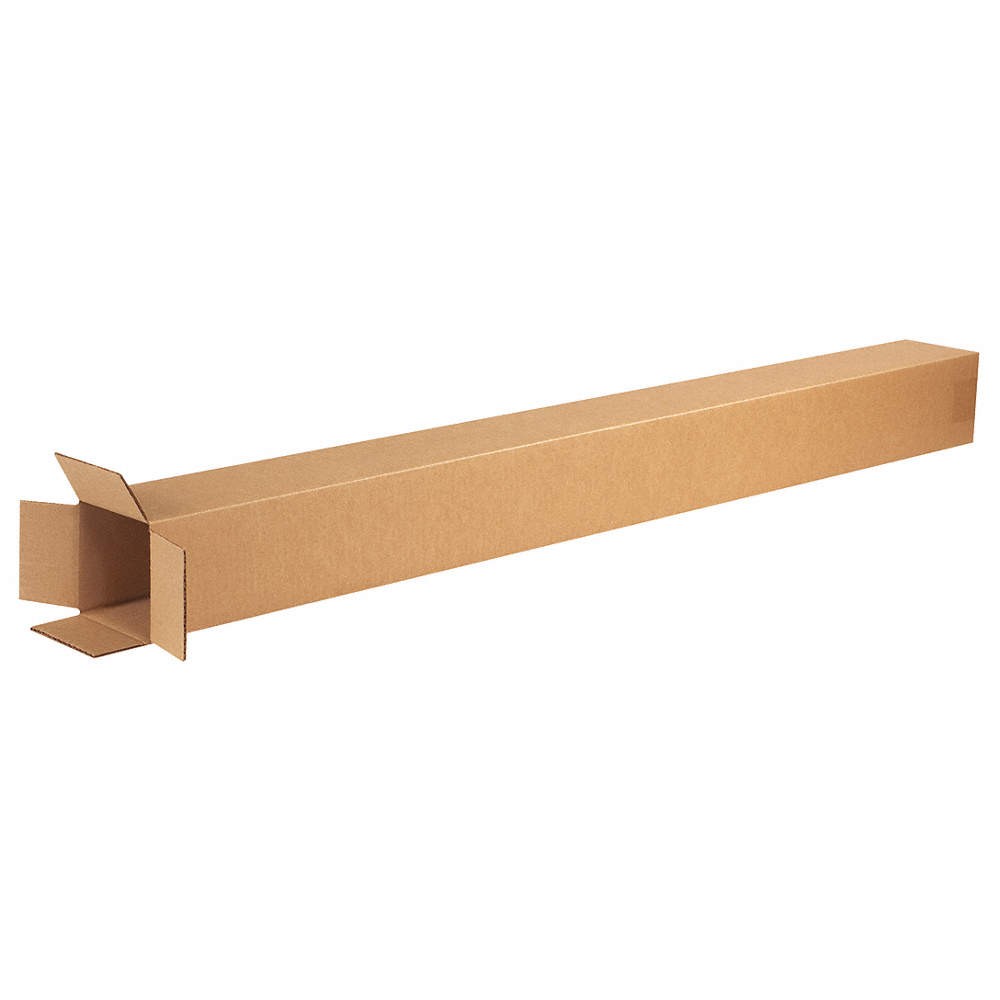 GRAINGER APPROVED 11R274 PK 25 Shipping Box,4x4x48 in 11R274