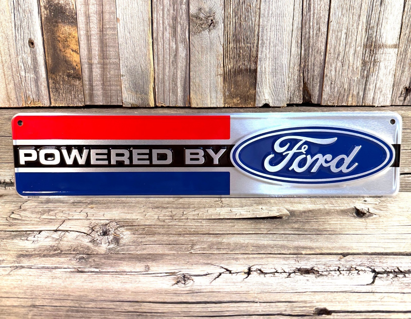 Ford Powered Embossed Metal Tin Sign Car Vintage Auto Emblem Garage Man Cave New Ford Powered Embossed Metal Tin Sign Car Vintage Auto Emblem Garage Man Cave New