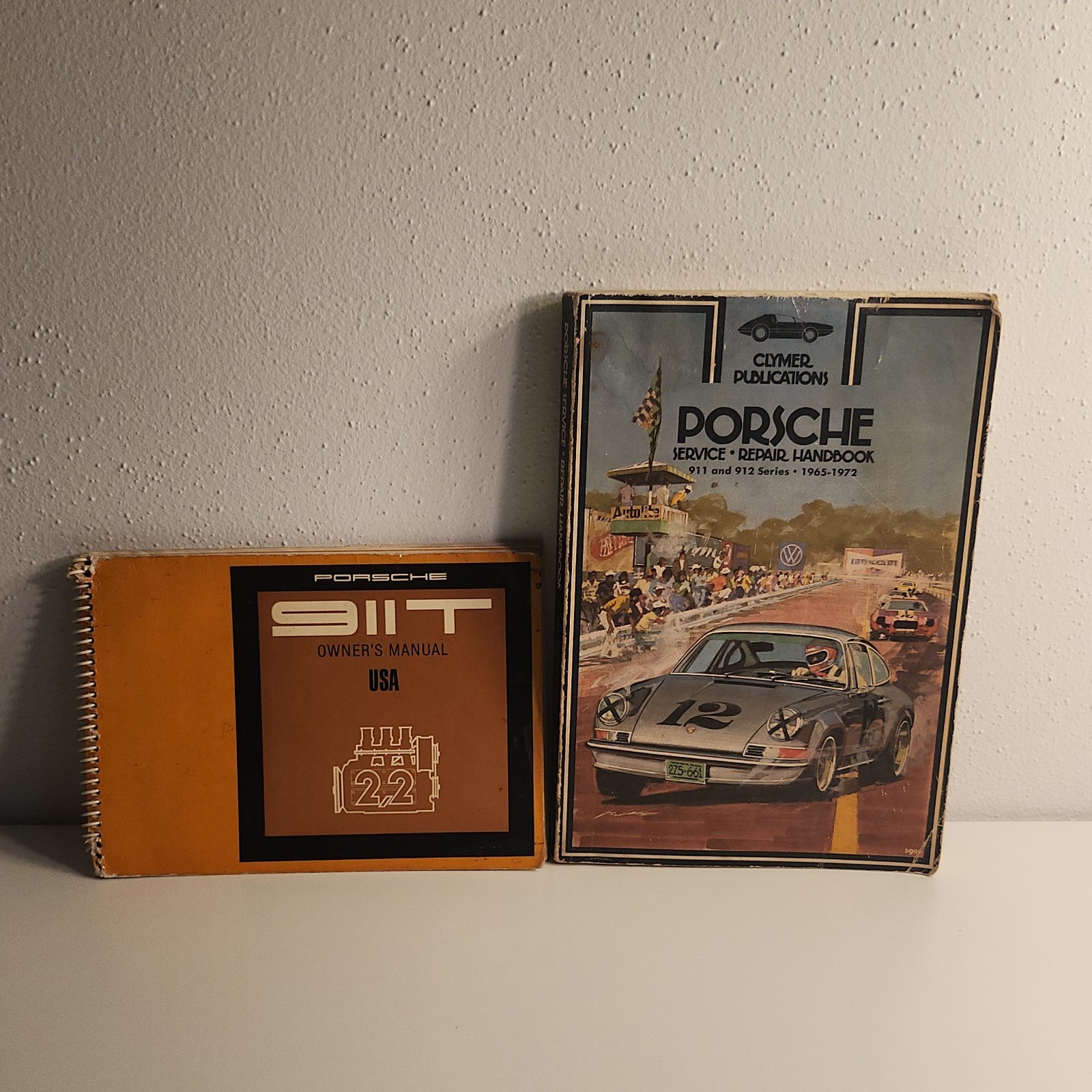 1971 PORSCHE 911 911T OWNERS MANUAL OEM w/ service repair handbook