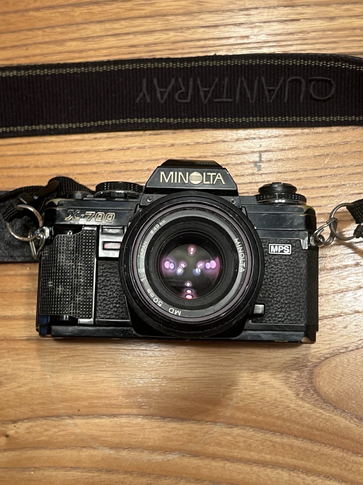 Minolta X-700 35mm Film Camera / 50mm MD f2.0 (works) Minolta X-700 35mm Film Camera / 50mm MD f2.0 (works)