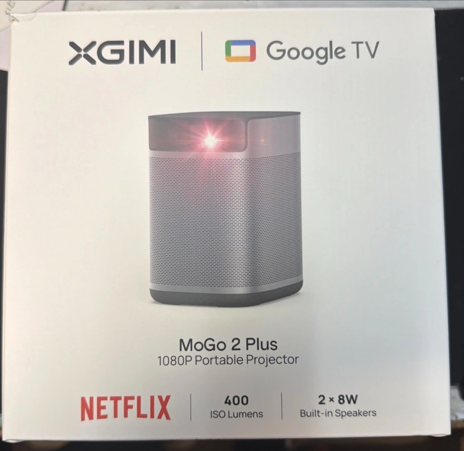 XGIMI / Google TV - MoGo 2 Plus 1080P Portable Projector. New XGIMI / Google TV - MoGo 2 Plus 1080P Portable Projector. New