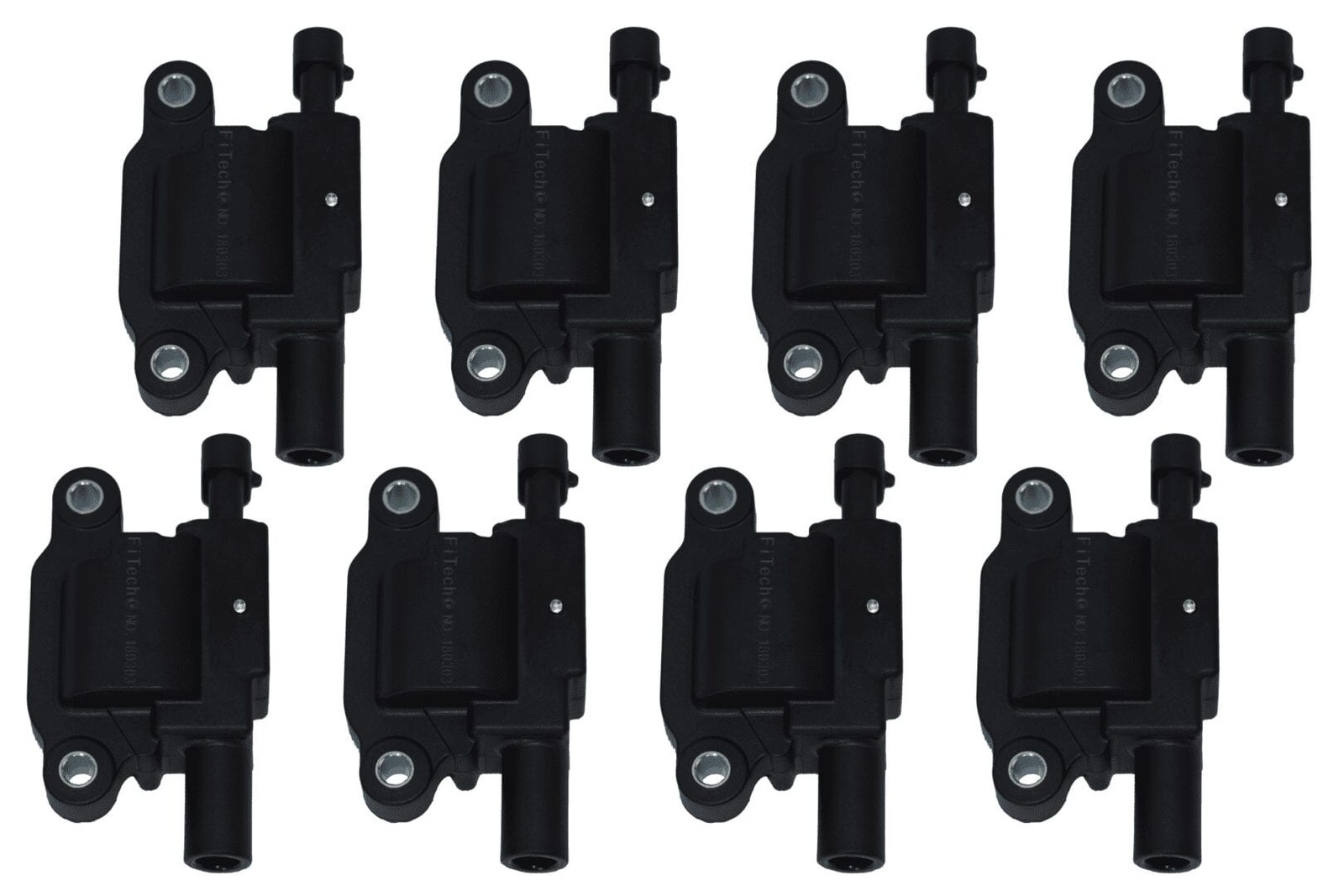 FiTech 79200 Go Spark LS3 Style Coil w/LED 8Pc
