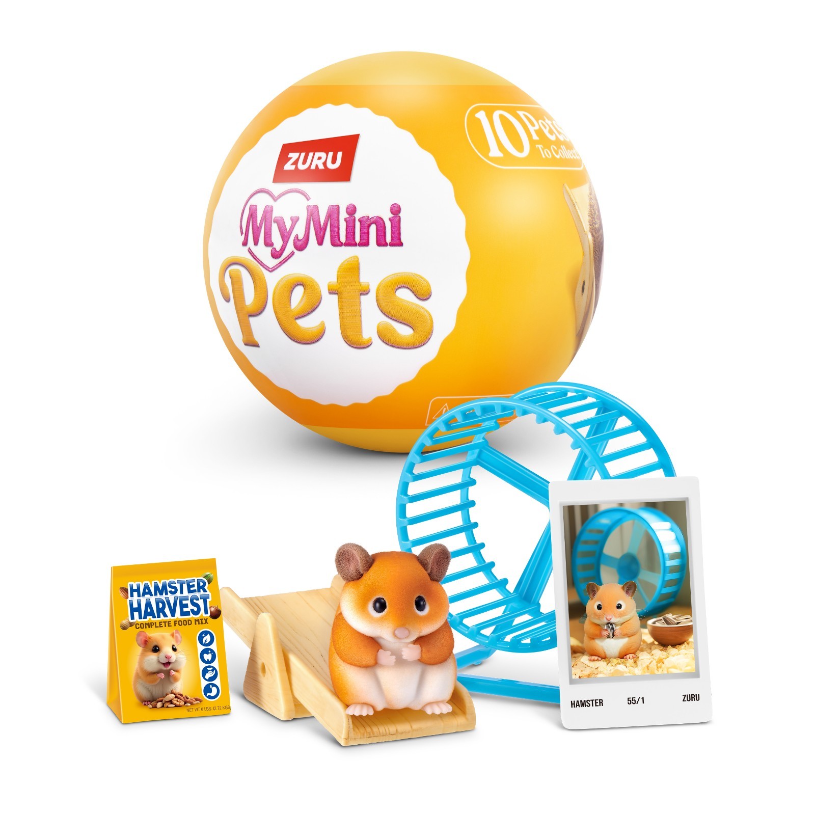 2026 Zuru My Mini Pets Baby Hamster & Habitat Accessories Series 1 New **READ**
