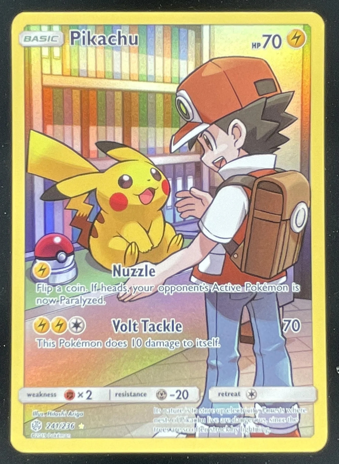 2019 Pokemon Sun & Moon Cosmic Eclipse #241/236 Pikachu 2019 Pokemon Sun & Moon Cosmic Eclipse #241/236 Pikachu