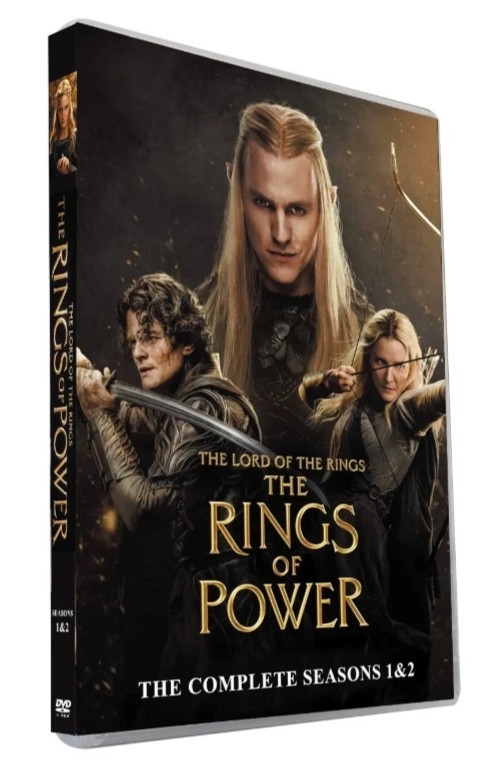 The Lord of the Rings The Rings of Power seasons 1-2 DVD 6-disc The Lord of the Rings The Rings of Power seasons 1-2 DVD 6-disc