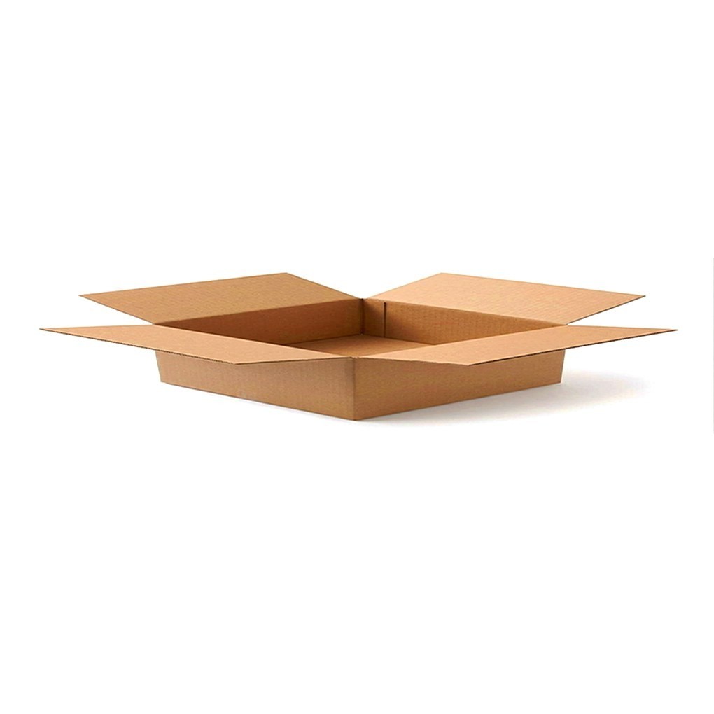 100 Boxes 12x12x4 32ECT Corrugated Shipping Boxes,Cardboard Packing Carton