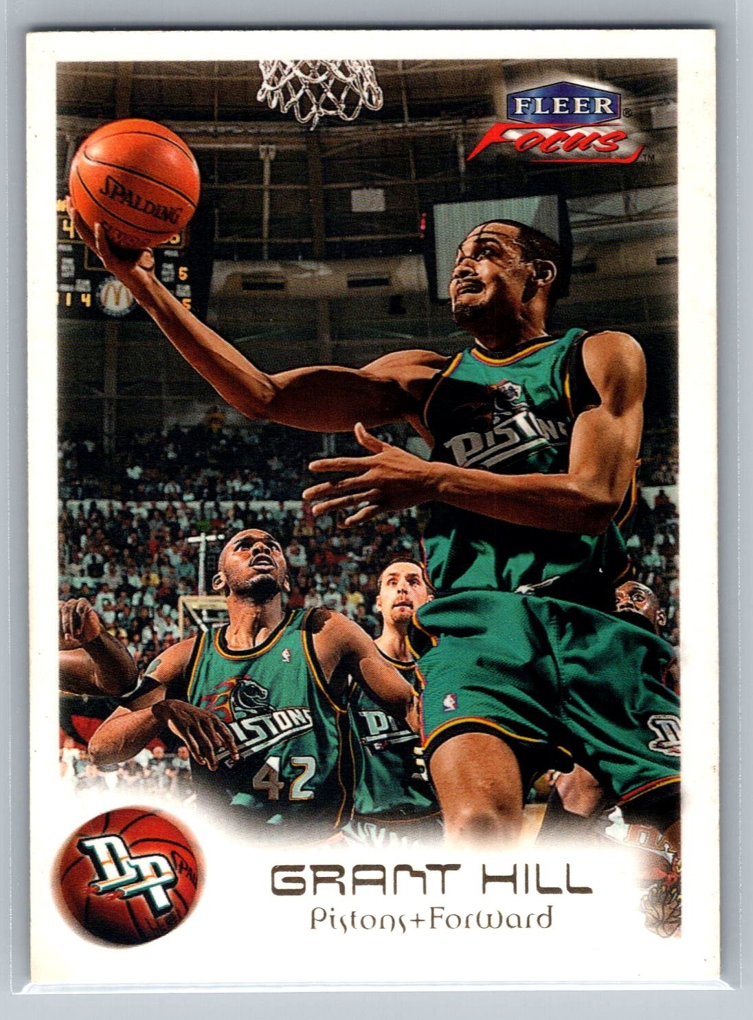 1999-00 Fleer Focus #86 Grant Hill Detroit Pistons