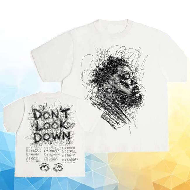 New Rod Wave Merch Don't Look Down Tee 2026 Tshirt Reprint New Rod Wave Merch Don't Look Down Tee 2026 Tshirt Reprint