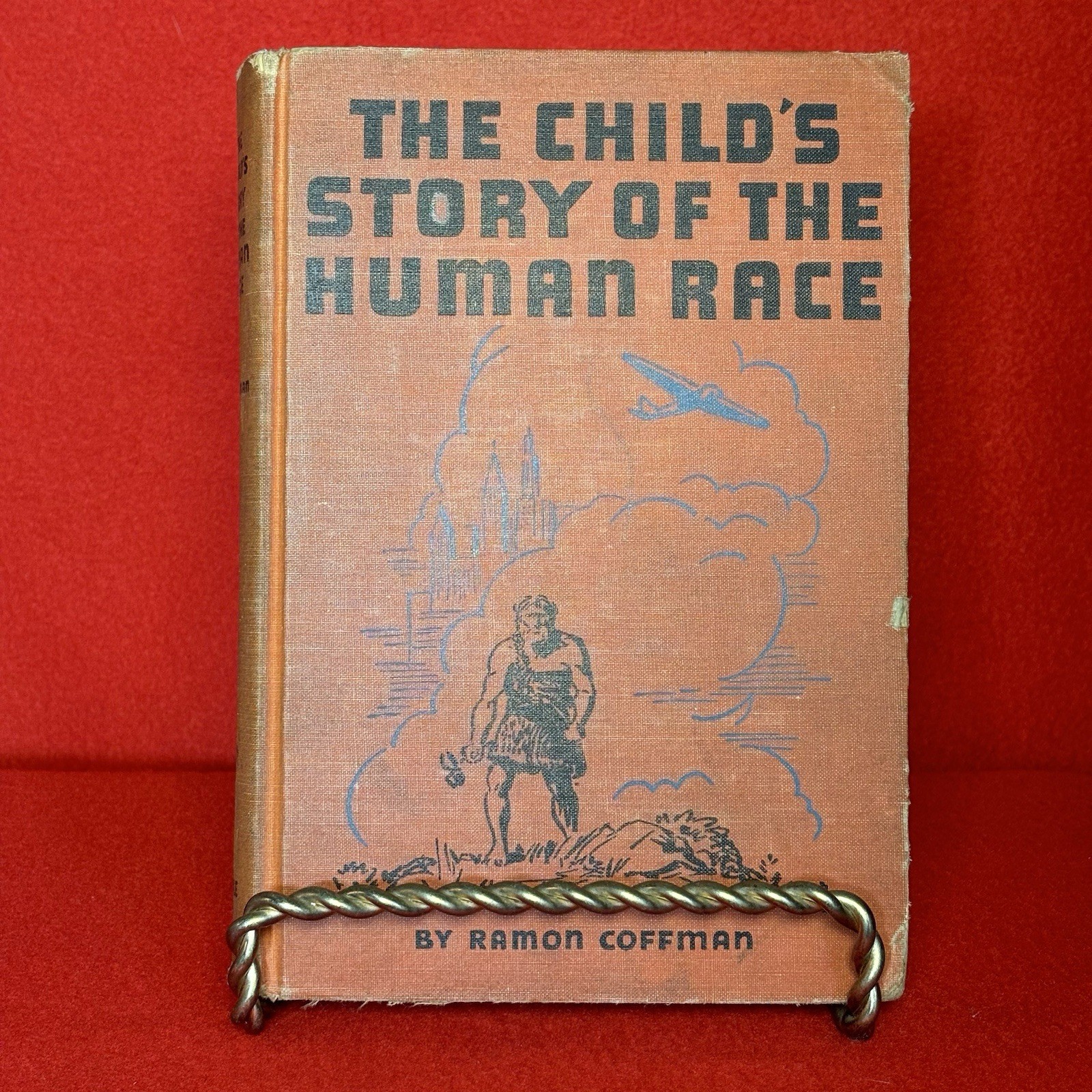 VTG 1924 The Child's Story of the Human Race (illustrated) Ramon Coffman (HC) VTG 1924 The Child's Story of the Human Race (illustrated) Ramon Coffman (HC)