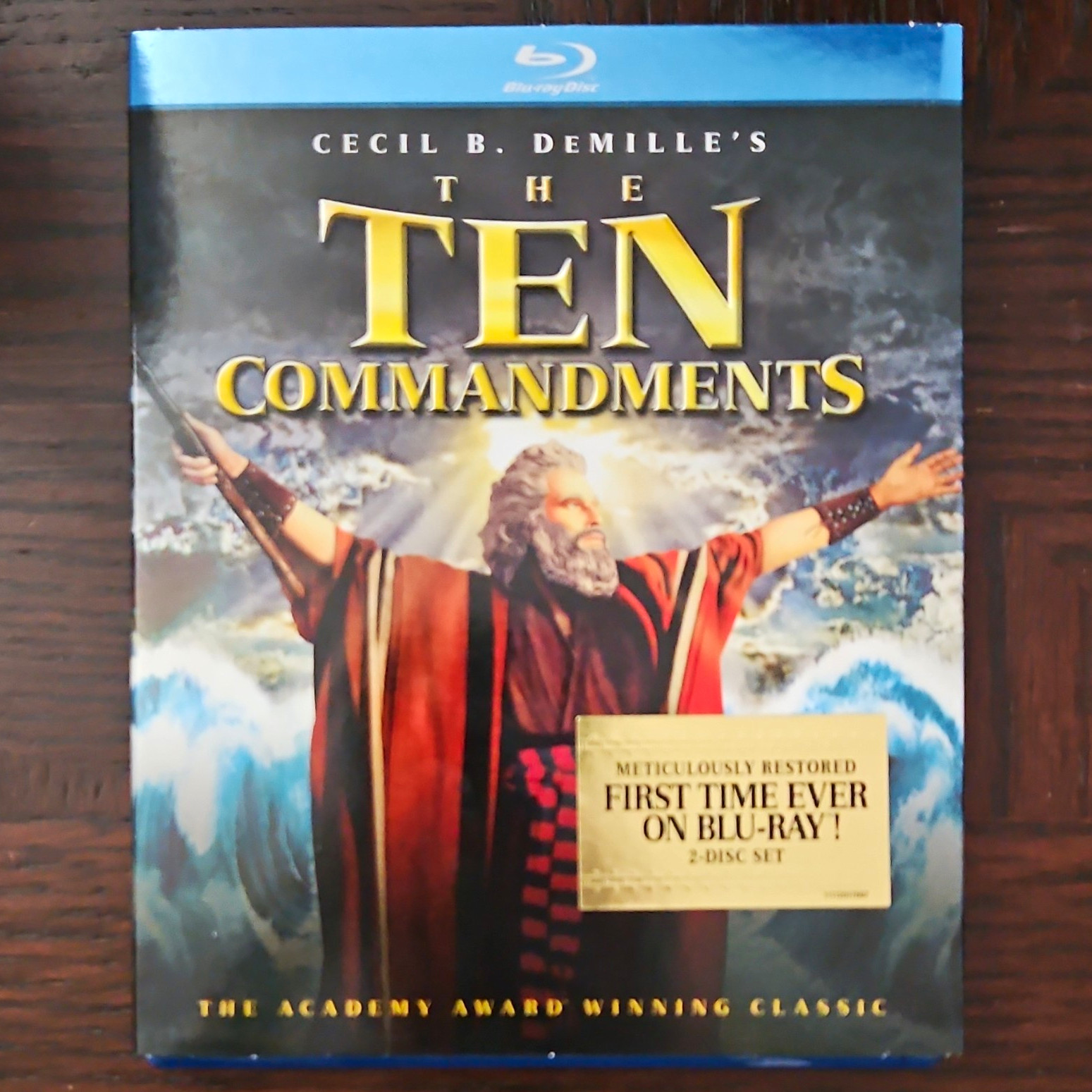 Cecil B. DeMille The Ten Commandments (1956) Blu-ray 2-Disc G 231 Min