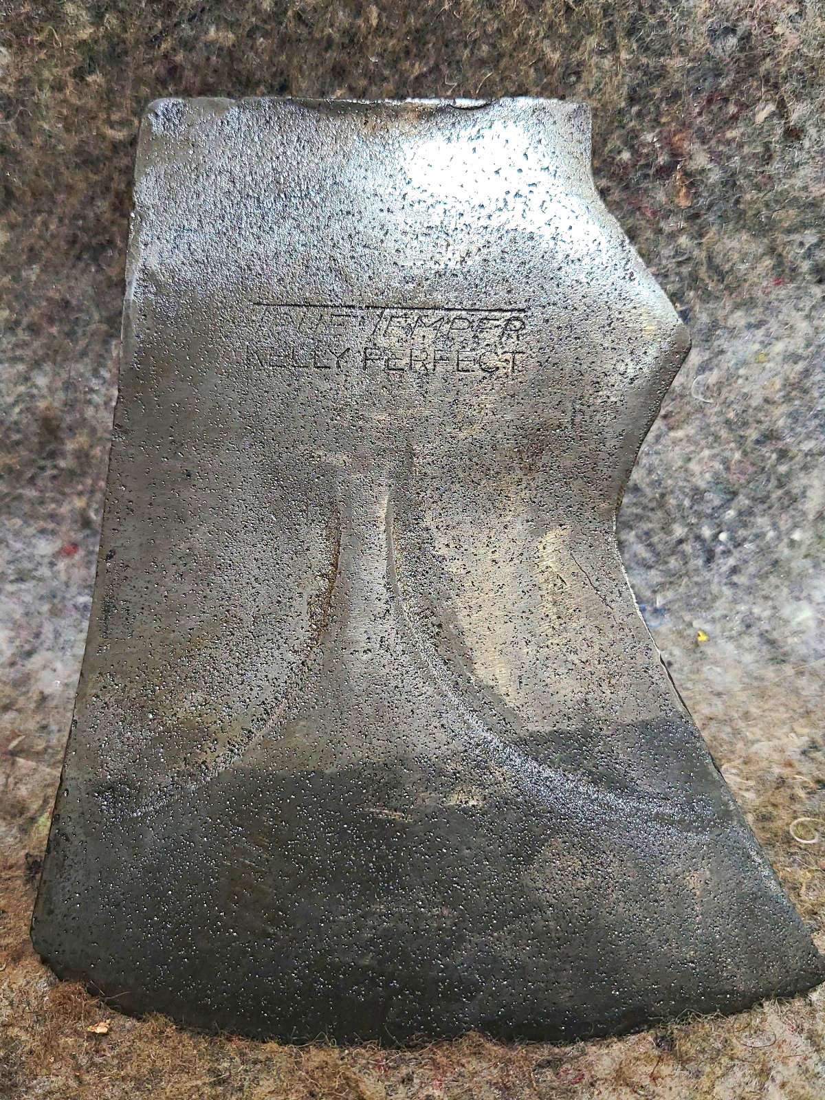 Vtg True Temper Kelly Perfect Jersey Pattern Phantom Bevel Axe Head 3lb 2.9oz Vtg True Temper Kelly Perfect Jersey Pattern Phantom Bevel Axe Head 3lb 2.9oz
