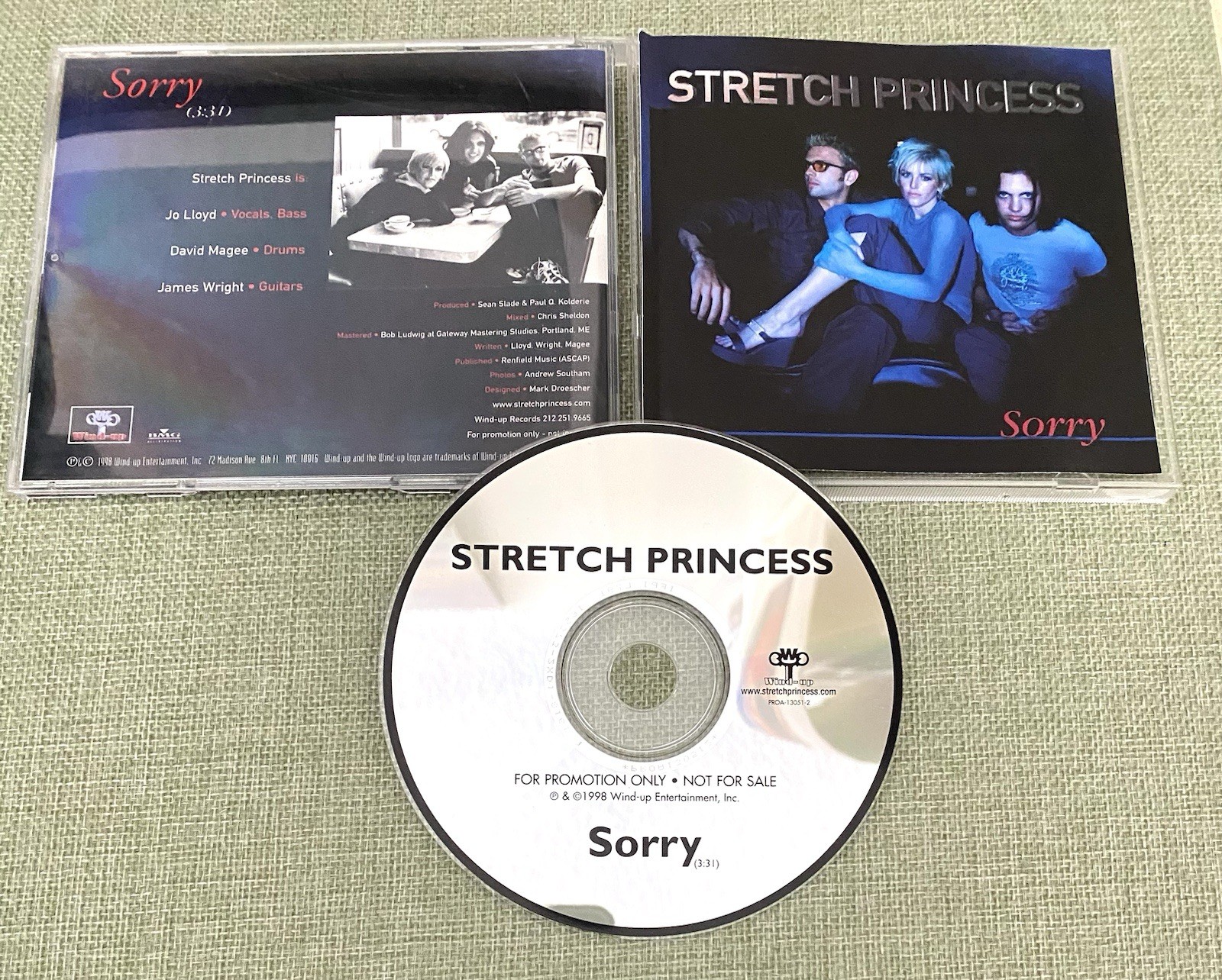 Stretch Princess ** PROMO CD ** Sorry Stretch Princess ** PROMO CD ** Sorry