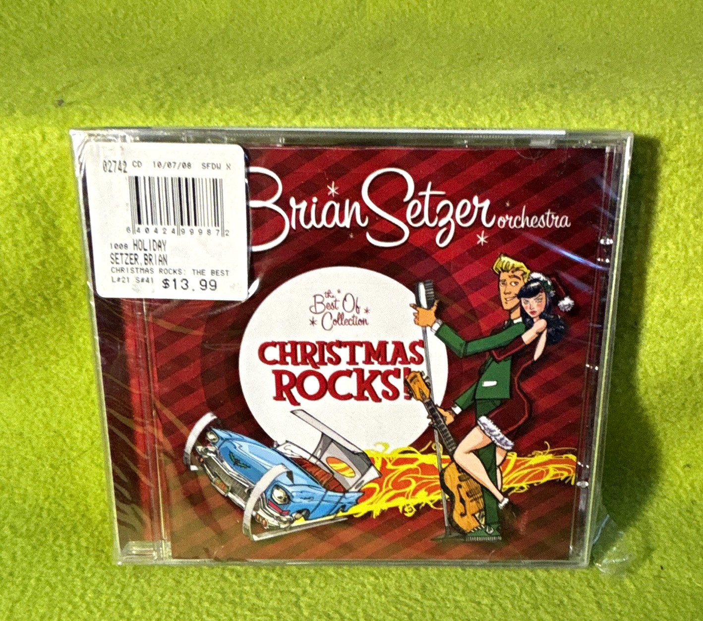 Brian Setzer Orchestra Christmas Rocks: Best of Collection Best Of CD 2008 Brian Setzer Orchestra Christmas Rocks: Best of Collection Best Of CD 2008