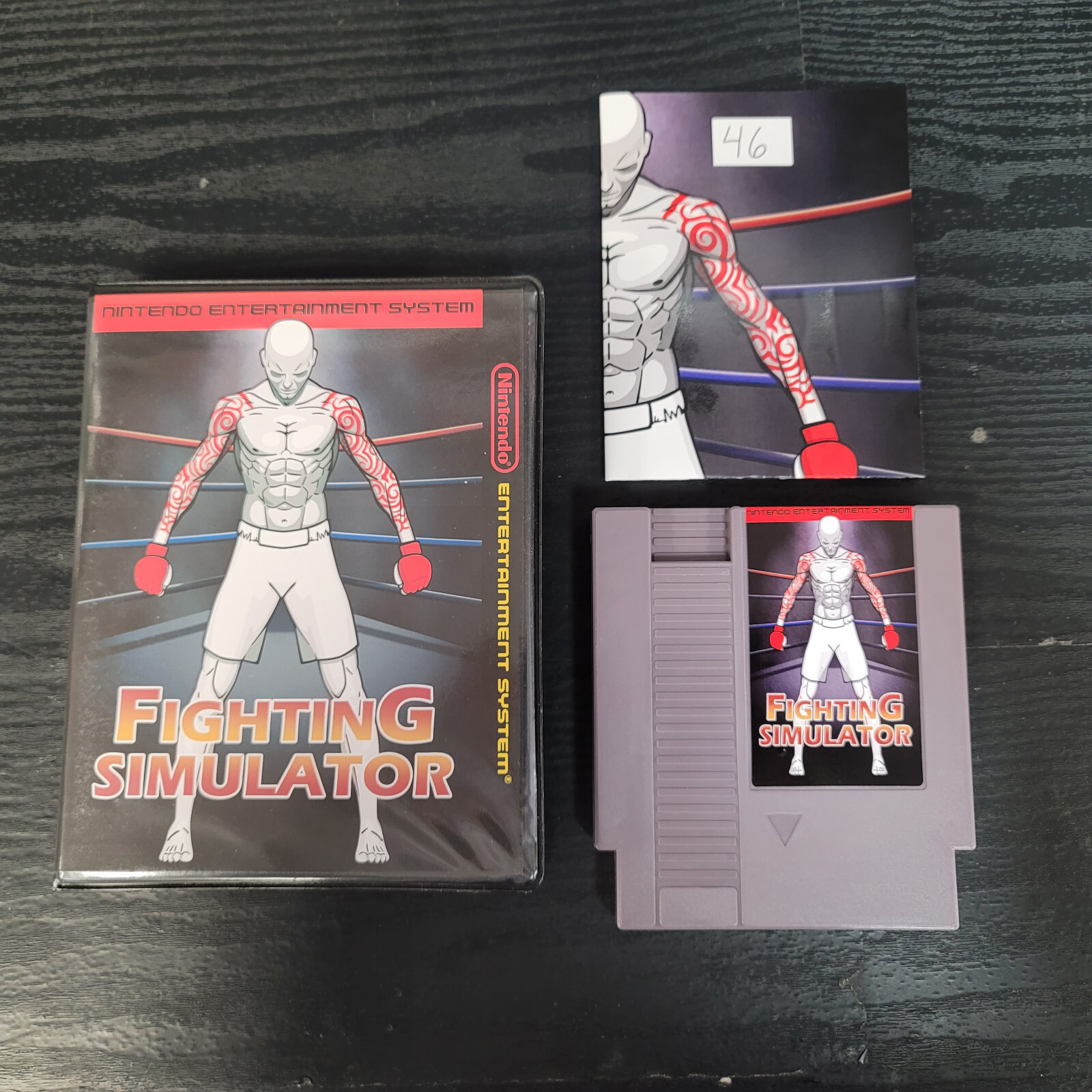 Fighting Simulator for Nintendo NES Complete In Box CIB Near Mint