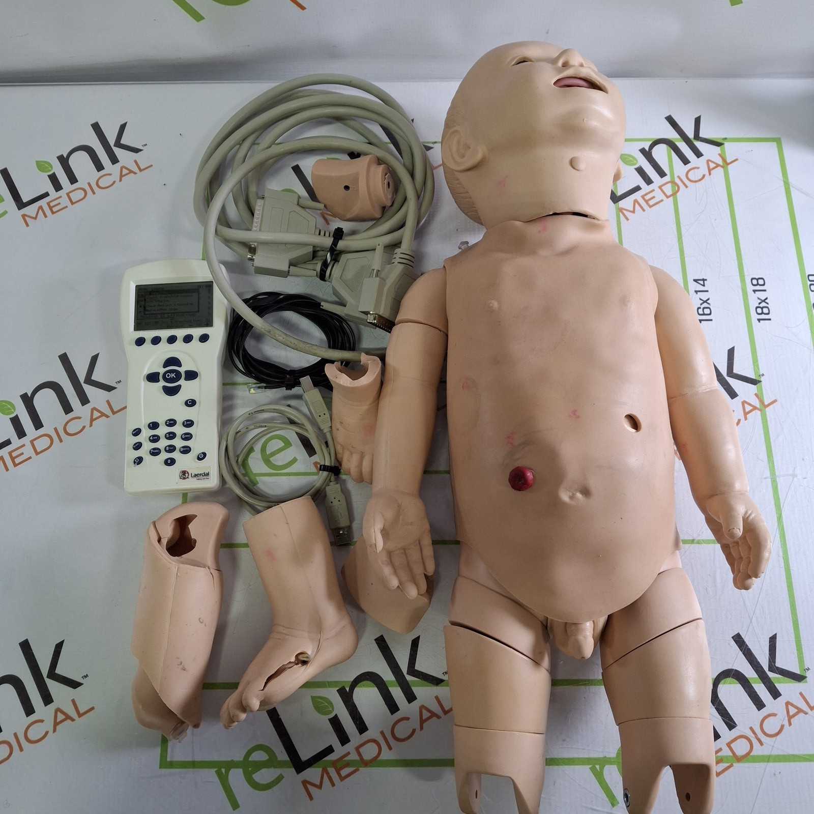 Laerdal Medical Nursing Baby VitalSim Infant Simulator