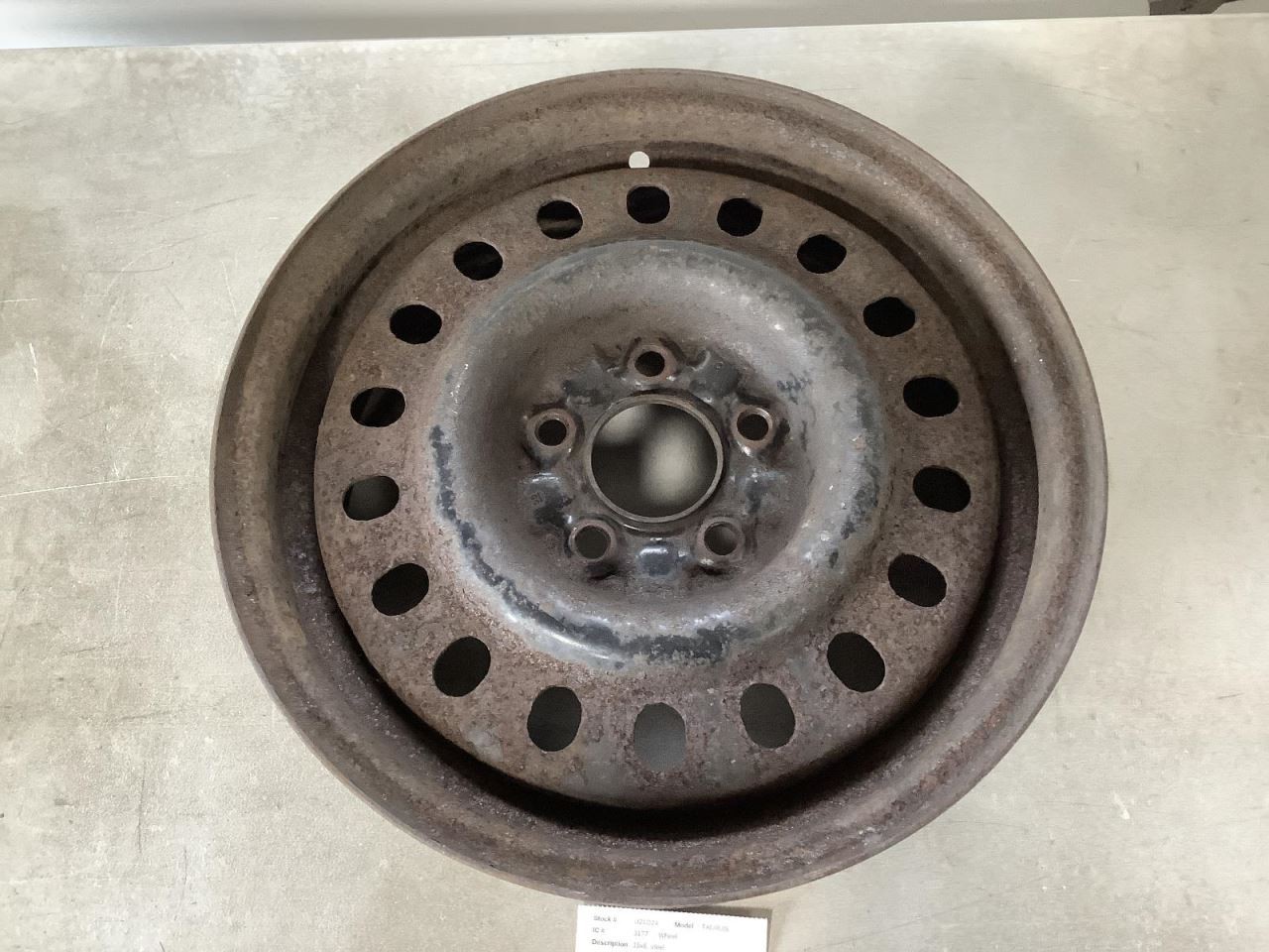 Wheel 15x6 Steel Fits 96-99 SABLE 353919