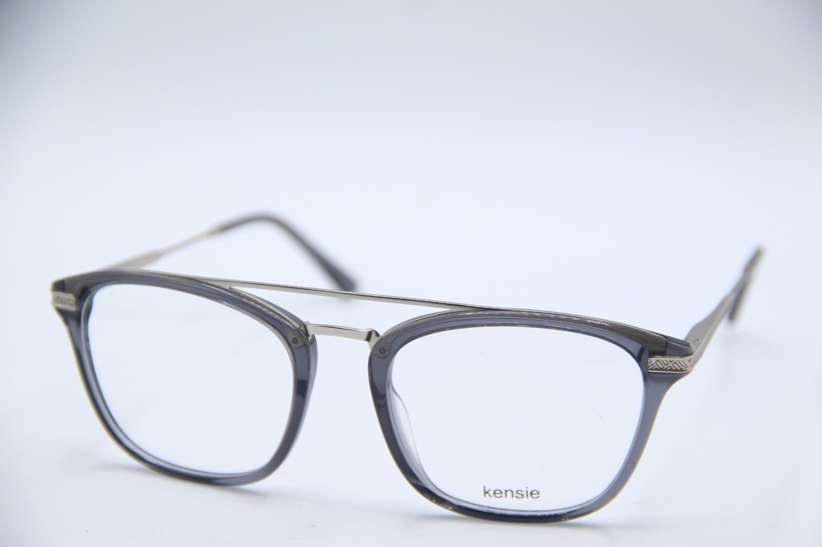 NEW KENSIE MOTION CR GREY GUNMETAL AUTHENTIC FRAMES EYEGLASSES 51-19