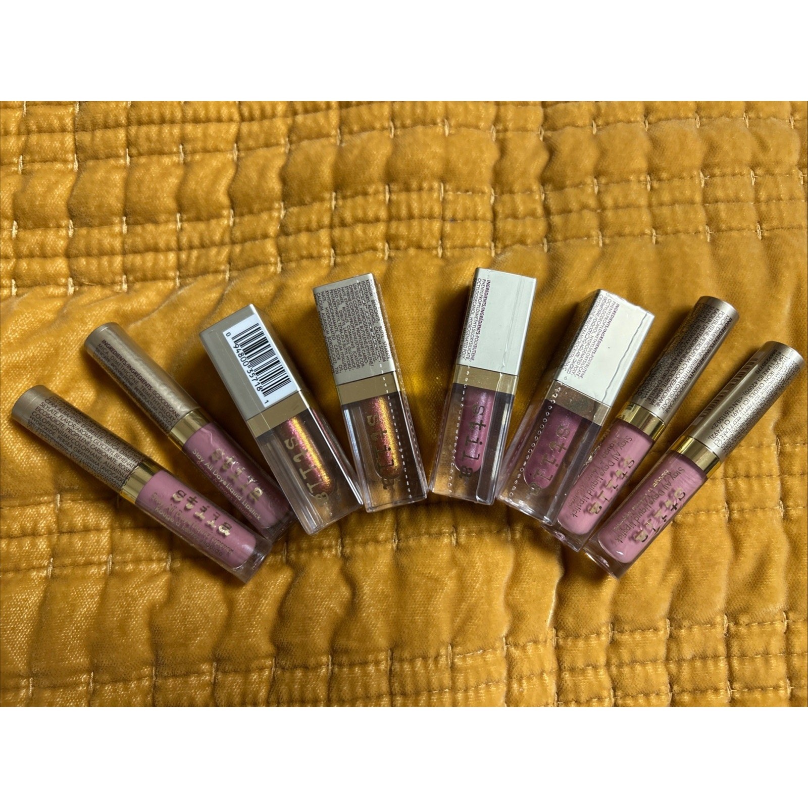 C2 Stila Lot Liquid Lipstick in Baci Perla & Lip Gloss in Synergy Elevator Pitch C2 Stila Lot Liquid Lipstick in Baci Perla & Lip Gloss in Synergy Elevator Pitch