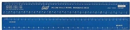 Excel Deluxe Modeling Reference Ruler - Hobby and Model Measuring Tool - #55779 Excel Deluxe Modeling Reference Ruler - Hobby and Model Measuring Tool - #55779
