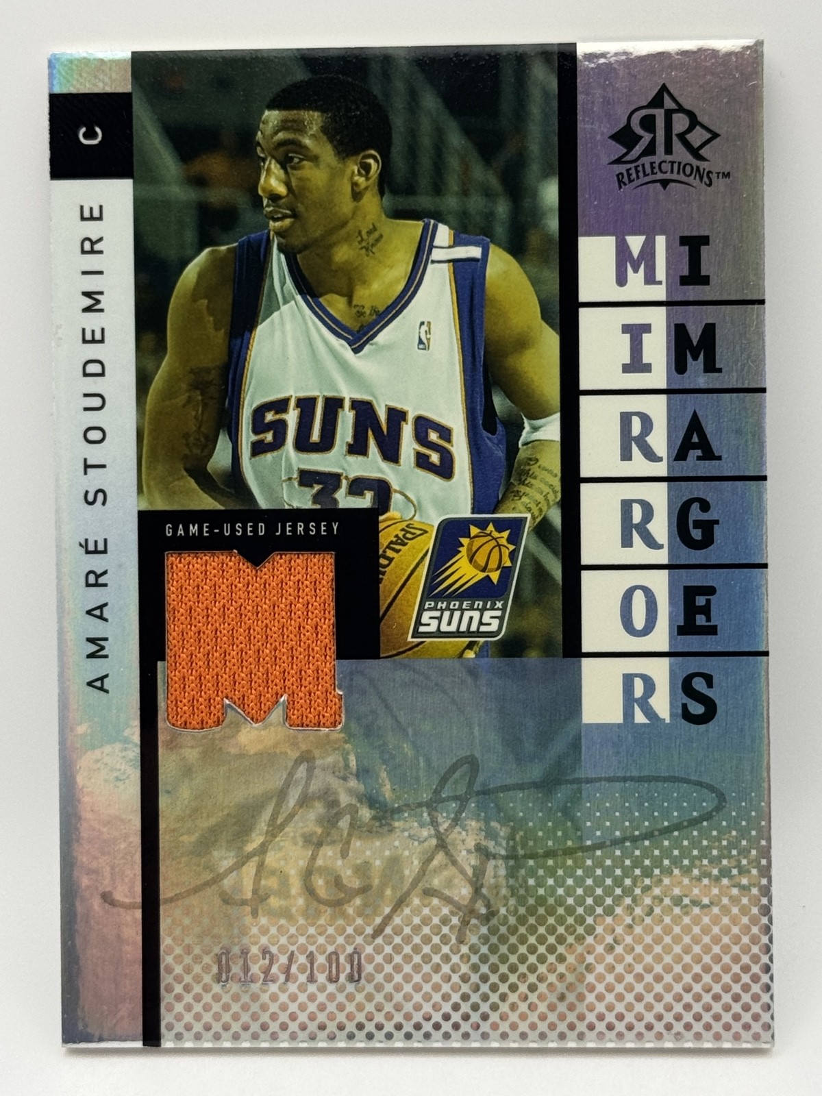 2006-07 Upper Deck Reflections - Mirror Images Amare Stoudemire, Jermaine O\'Neal 2006-07 Upper Deck Reflections - Mirror Images Amare Stoudemire, Jermaine O\'Neal