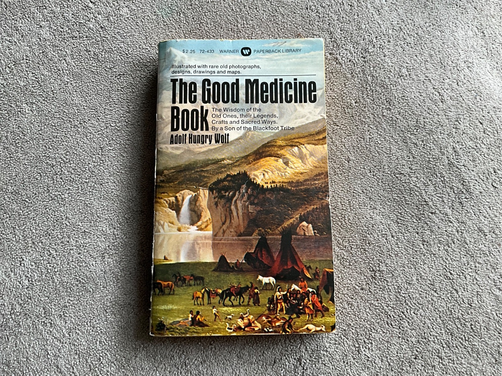 Vintage 1973 The Good Medicine Book Adolf Hungry Wolf Warner Paperback 1st Print Vintage 1973 The Good Medicine Book Adolf Hungry Wolf Warner Paperback 1st Print