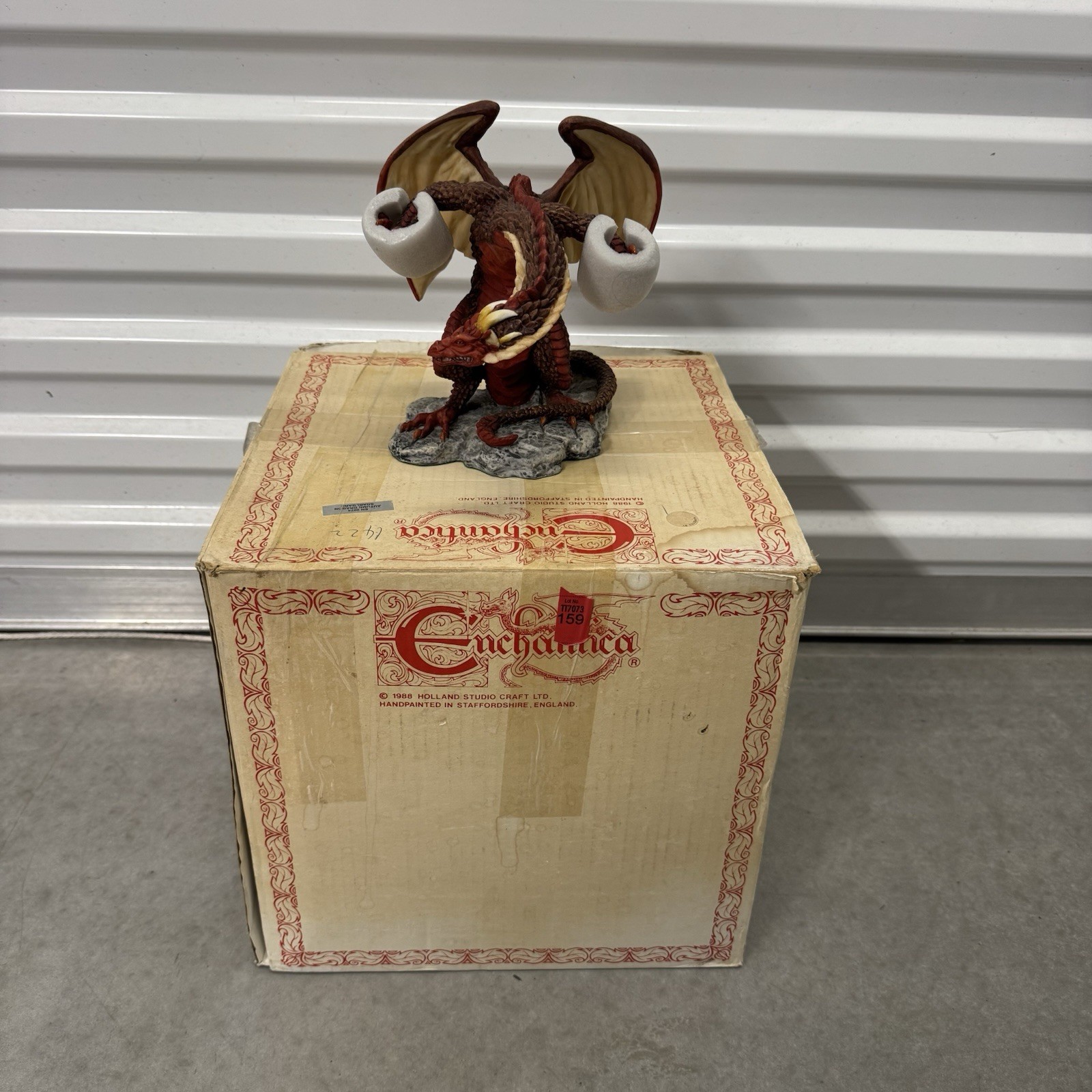 Enchantica Dragon EN2074 Snarlgard Autumn Dragon 1988 With Original Box Enchantica Dragon EN2074 Snarlgard Autumn Dragon 1988 With Original Box
