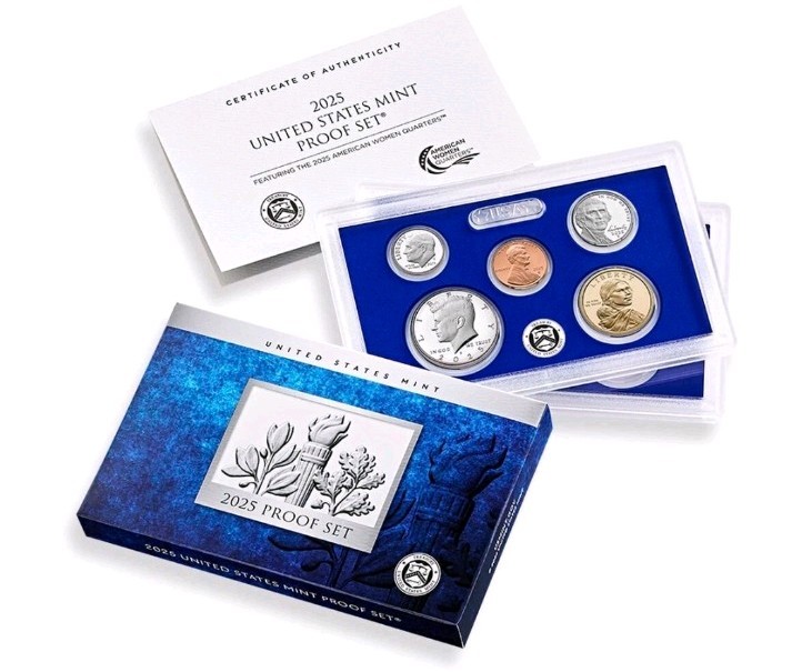 2025- S-US Mint 10 Coin Clad Proof Set-On Hand-Reputable Seller☆Ships FREE☆