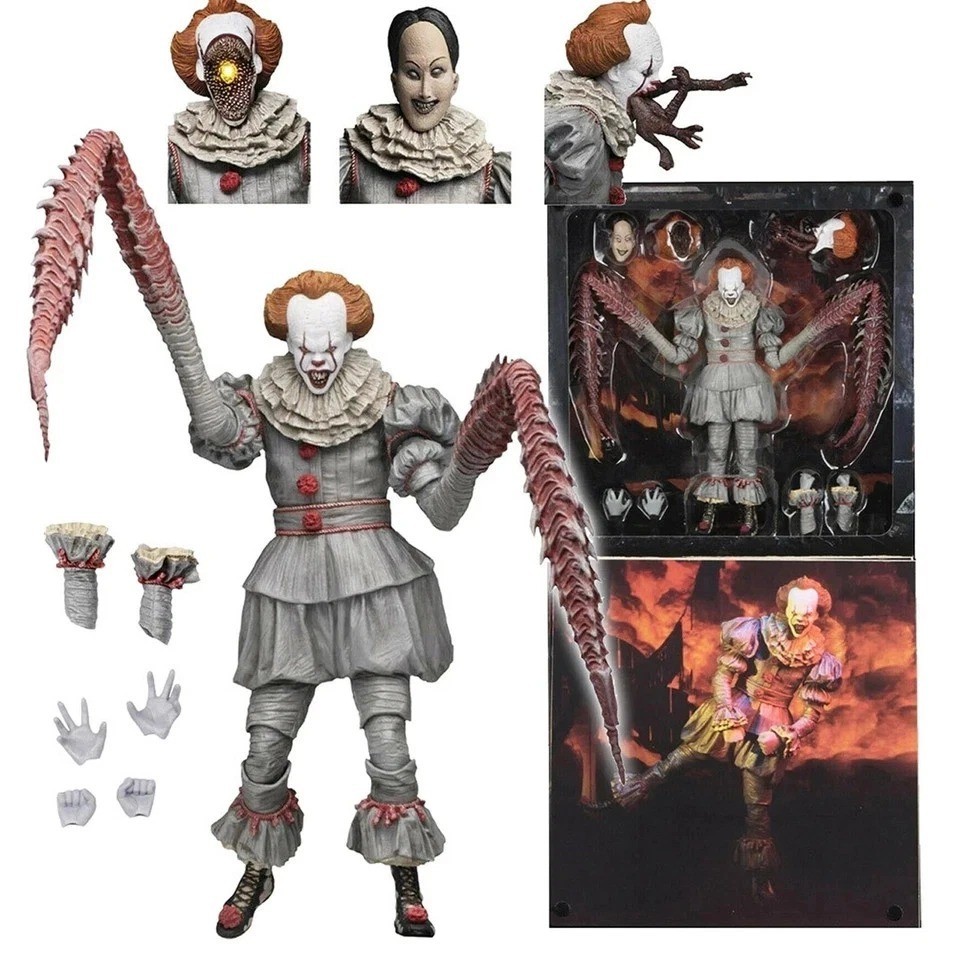 NECA 1:12 IT Ultimate Pennywise the Dancing Clown 2017 7\