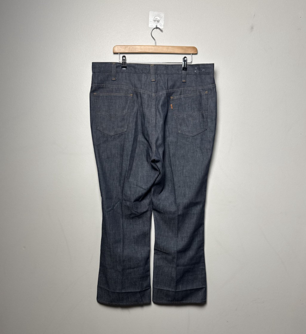 Vintage Big E Levi\'s Gentleman\'s Jeans Orange Tab Flare Denim Jeans 42x30 USA Vintage Big E Levi\'s Gentleman\'s Jeans Orange Tab Flare Denim Jeans 42x30 USA